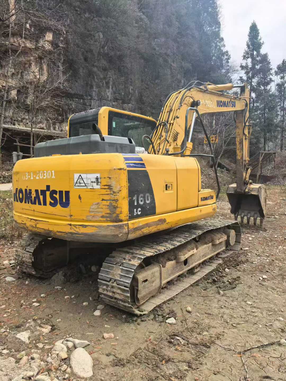 Used Komatsu PC130-8M0 Excavator 2017 Model / 2