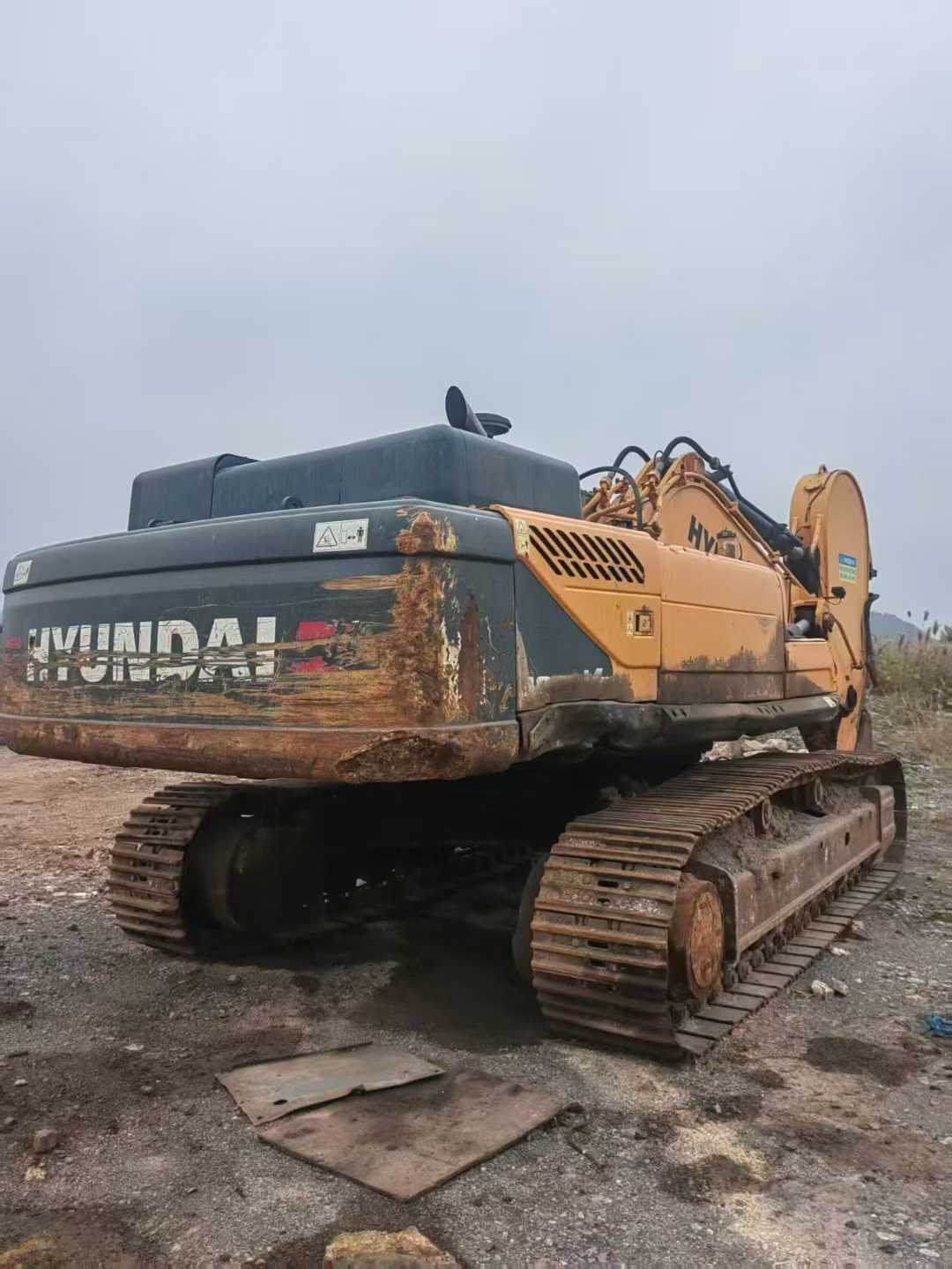 Used Hyundai R485LVS Excavator 2018 Model / 4
