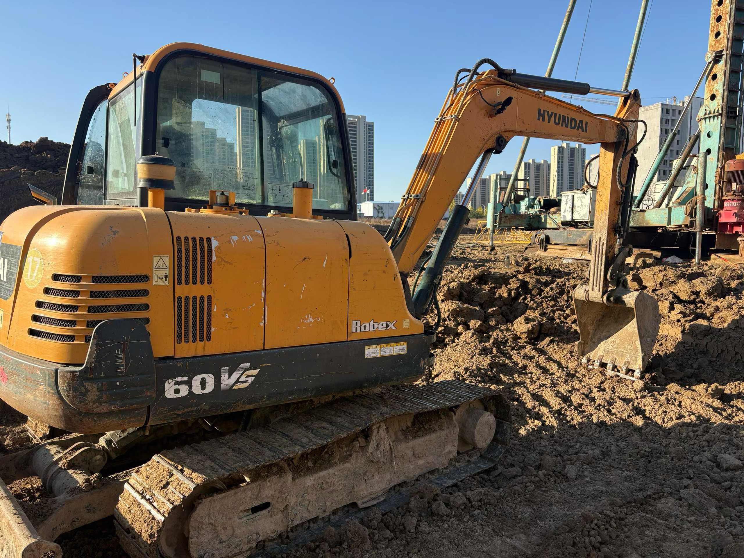 Used Hyundai HX60 Excavator 2018 Model / 2