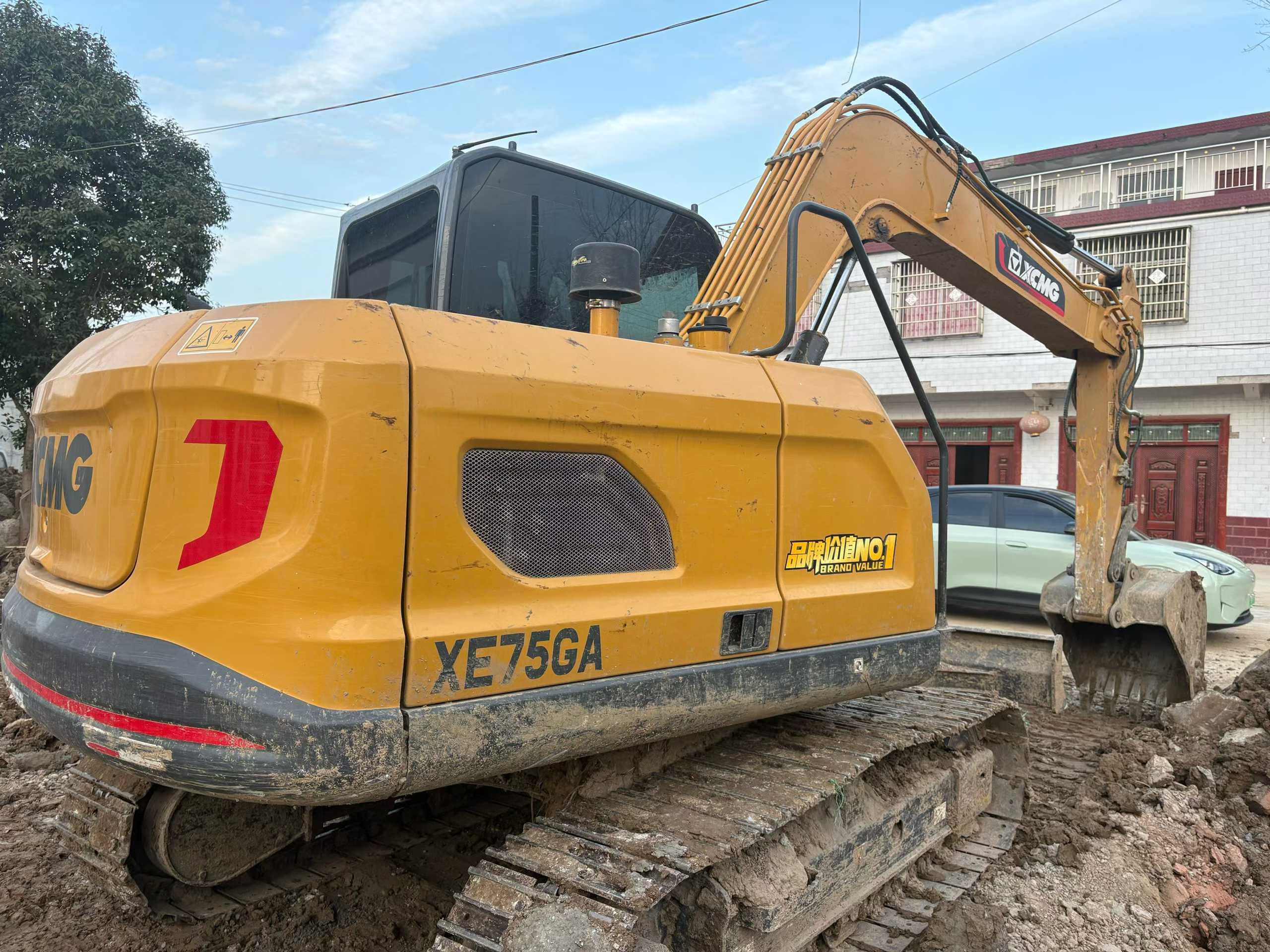 Used XCMG XE75WD Excavator 2025 Model / 2
