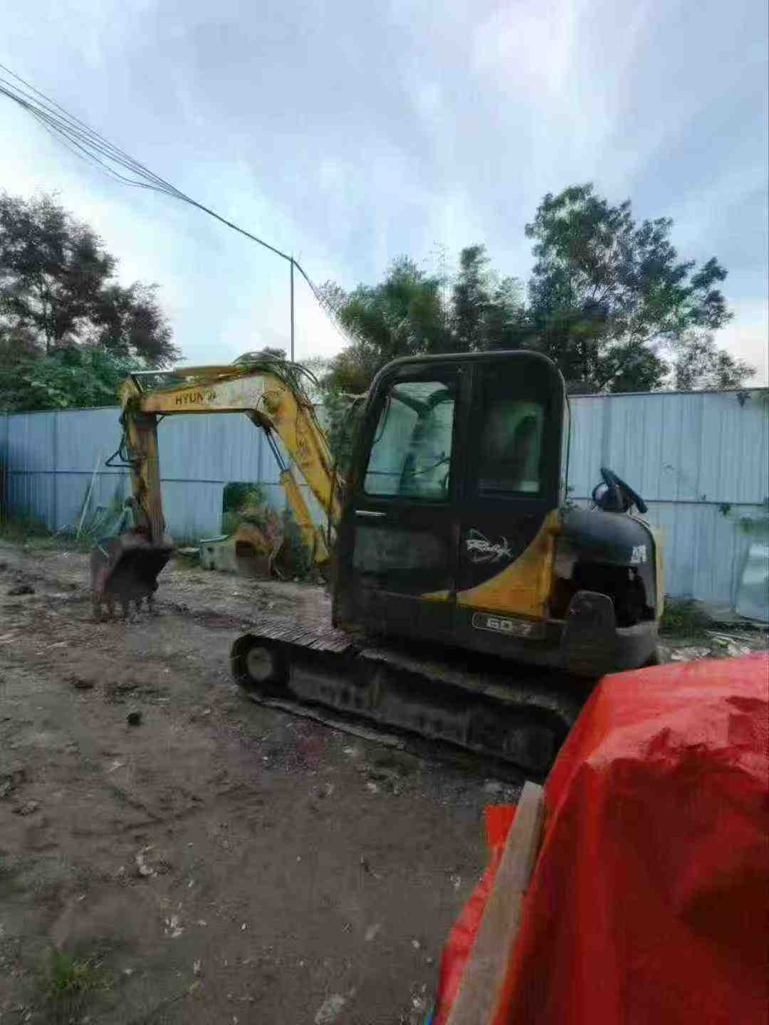 Used Hyundai HX60 Excavator 2013 Model / 6