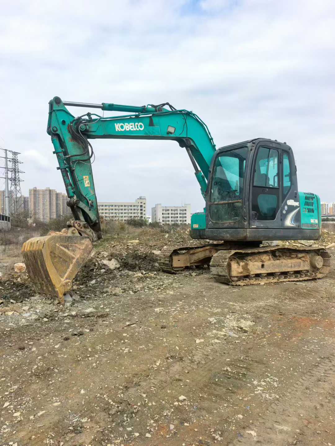 Used Kobelco SK75 Excavator 2017 Model / 2