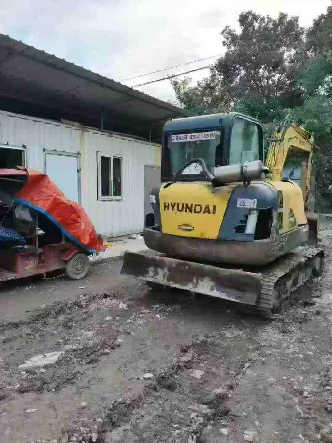 Used Hyundai HX60 Excavator 2013 Model / 9