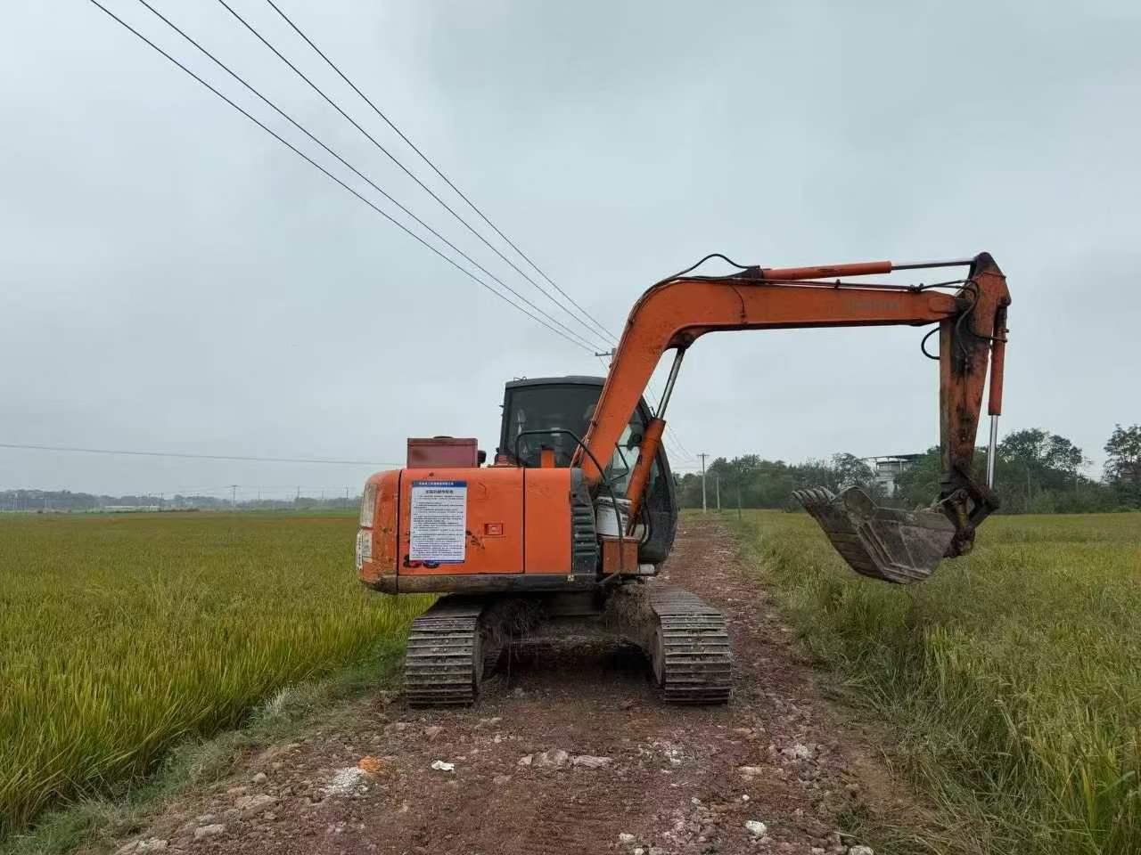 Used Hitachi ZX70-5G Excavator 2014 Model / 8
