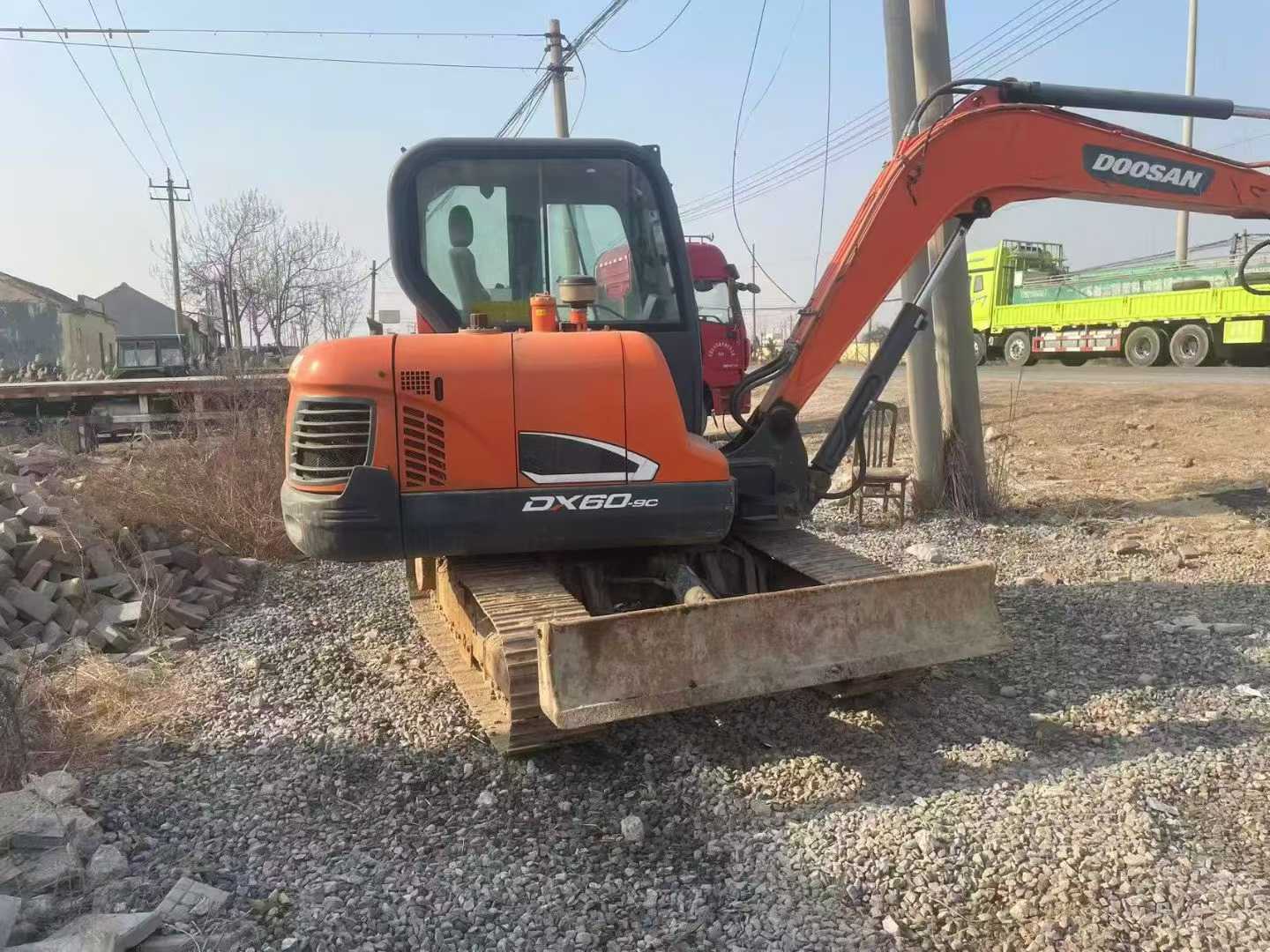 Used Doosan DX55W Excavator 2019 Model / 2