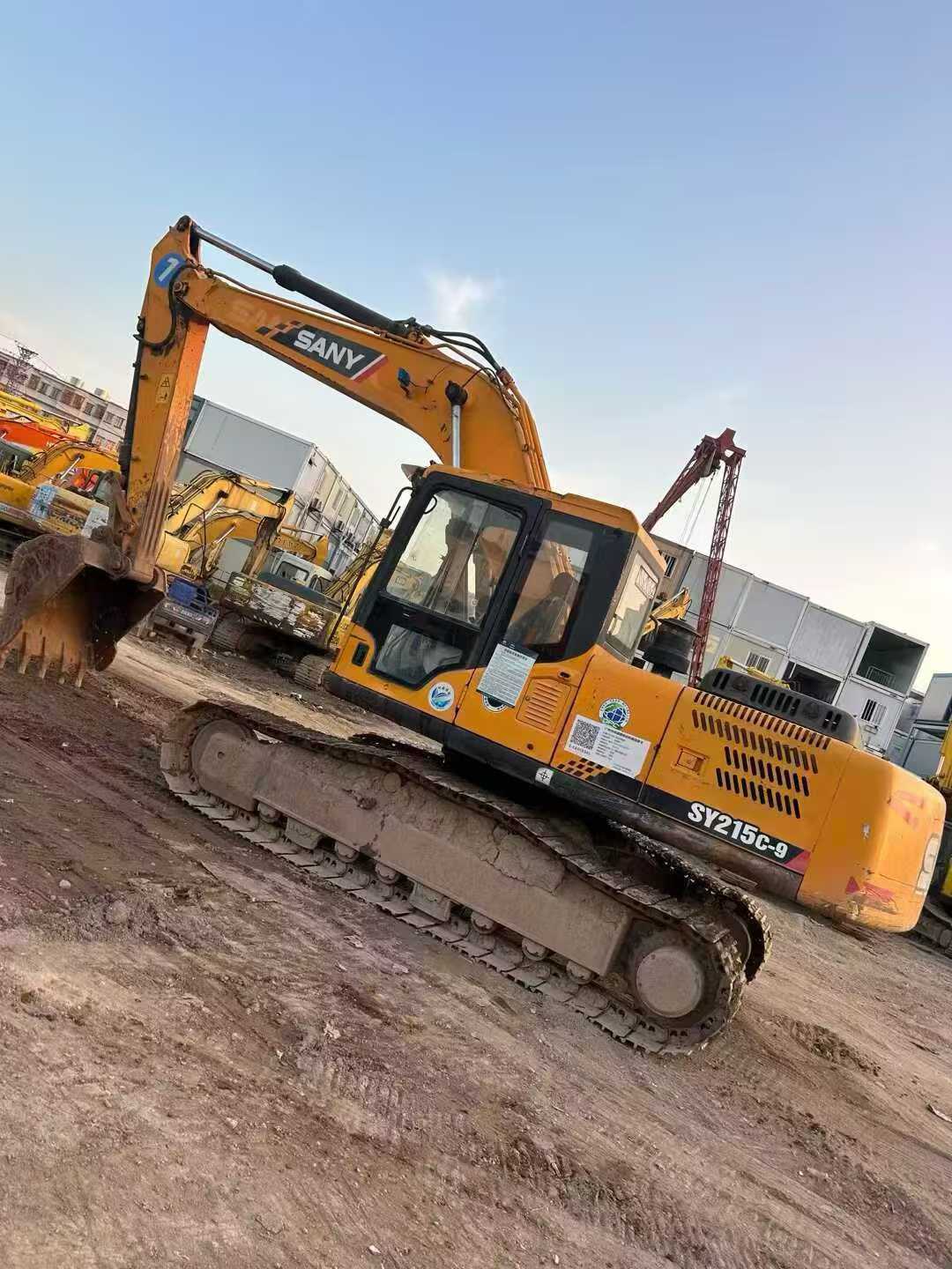 Used Sany SY215W Excavator 2016 Model / 9