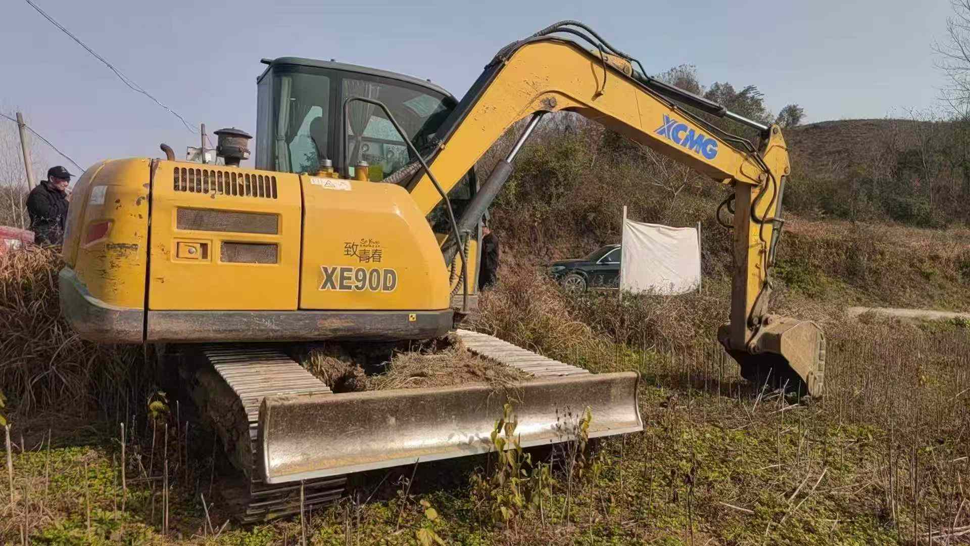 Used XCMG XE75C Excavator 2017 Model / 2