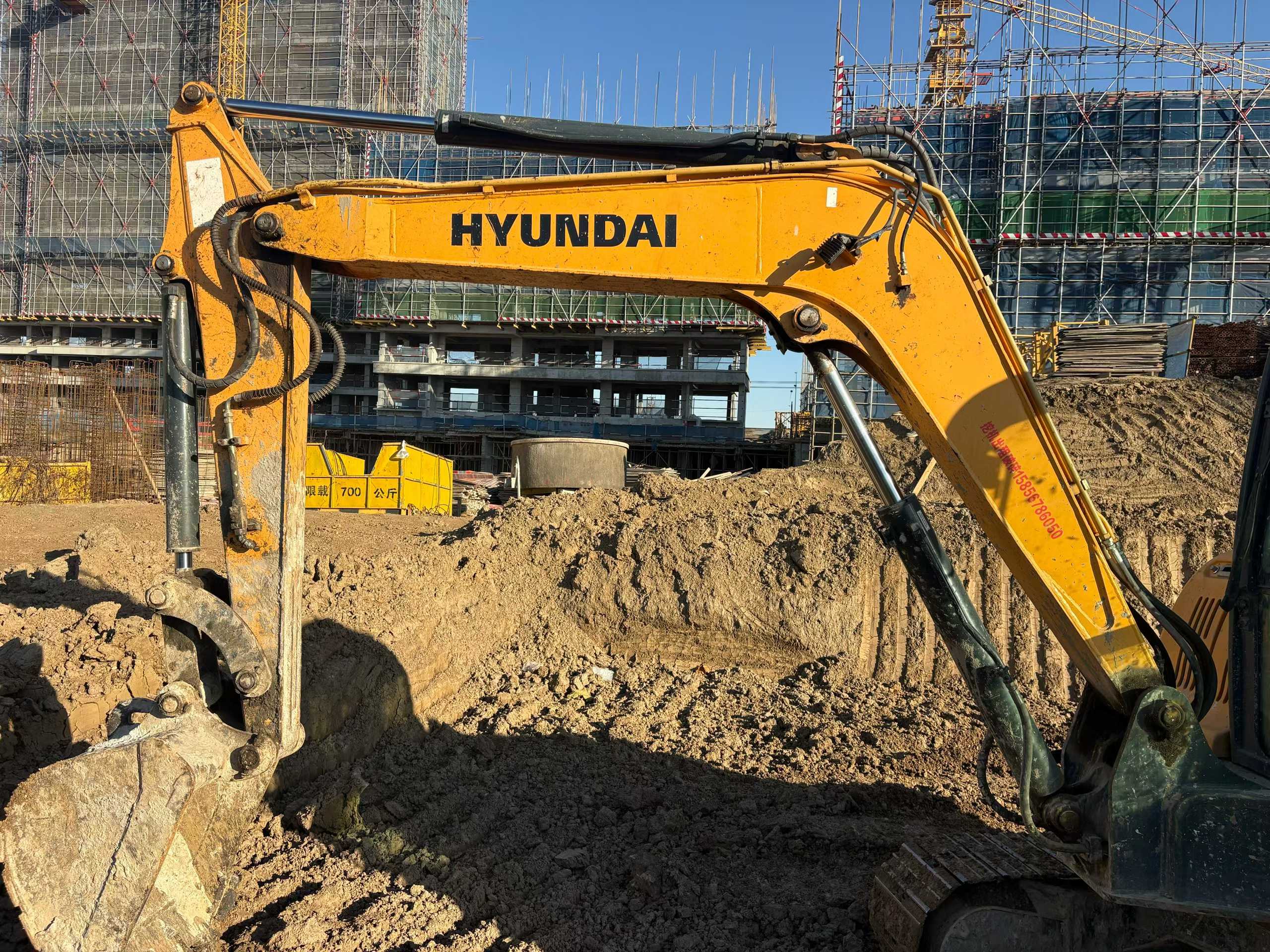 Used Hyundai HX60 Excavator 2018 Model / 5