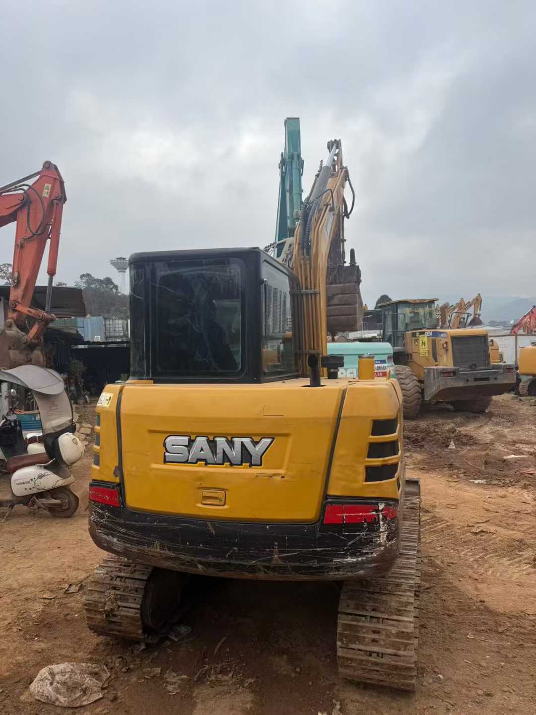 Buy Sany SY55 Used Excavator / 4 Used Sany SY55 Excavator 2021 Model / 4