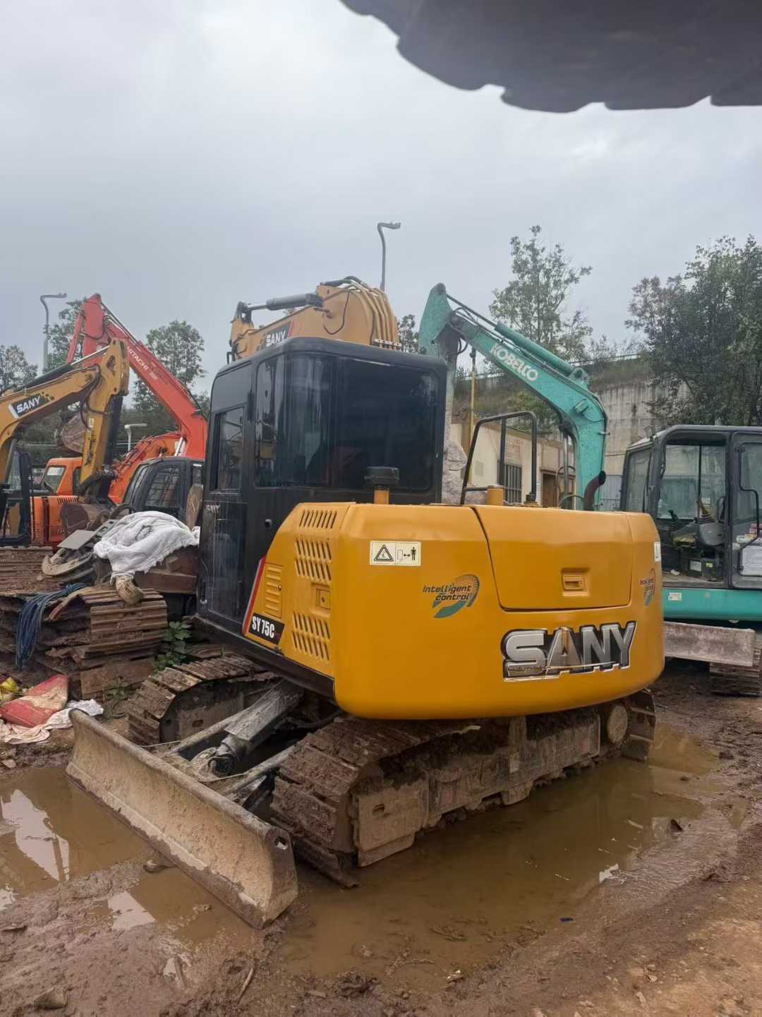 Buy Sany SY75 Used Excavator / 5 Used Sany SY75 Excavator 2015 Model / 5