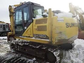 Buy Sumitomo SH120 Used Excavator / 3 Used Sumitomo SH120 Excavator 2015 Model / 3