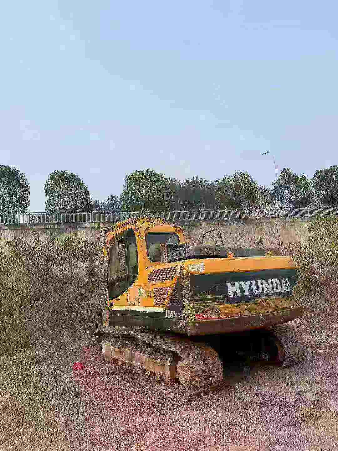Used Hyundai HW150 Excavator 2016 Model / 5
