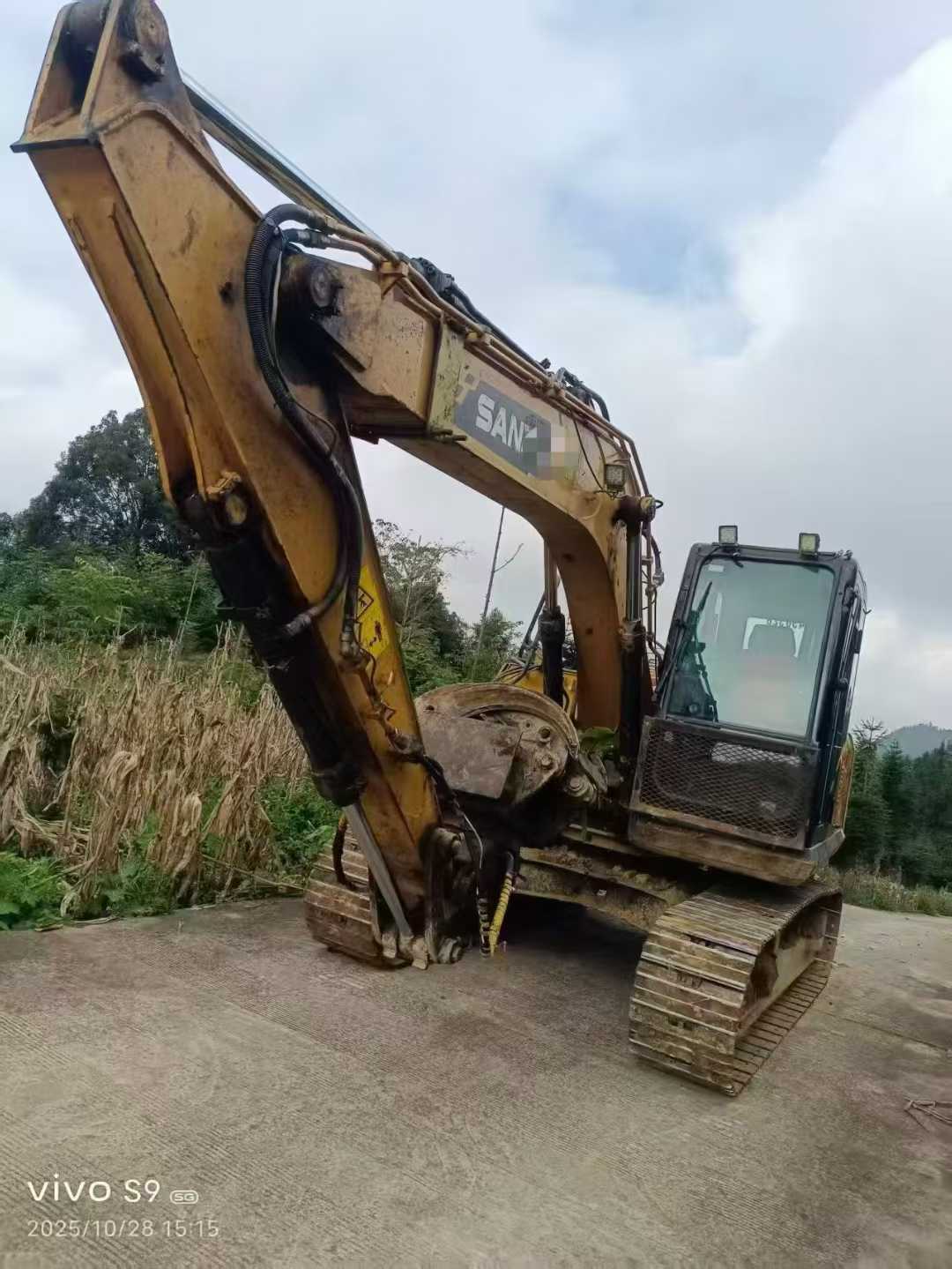 Buy Sany SY55 Used Excavator / 1
