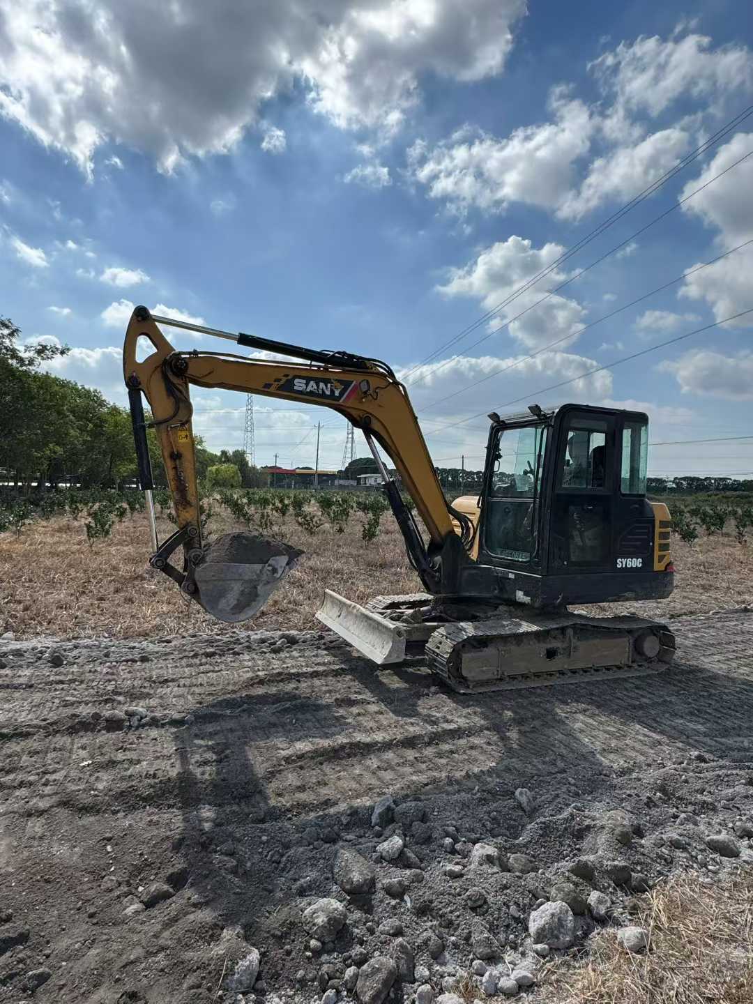 Used Sany SY55 Excavator 2022 Model / 4