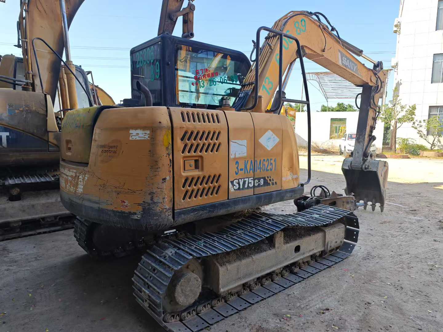 Buy Sany SY75 Used Excavator / 2 Used Sany SY75 Excavator 2016 Model / 2