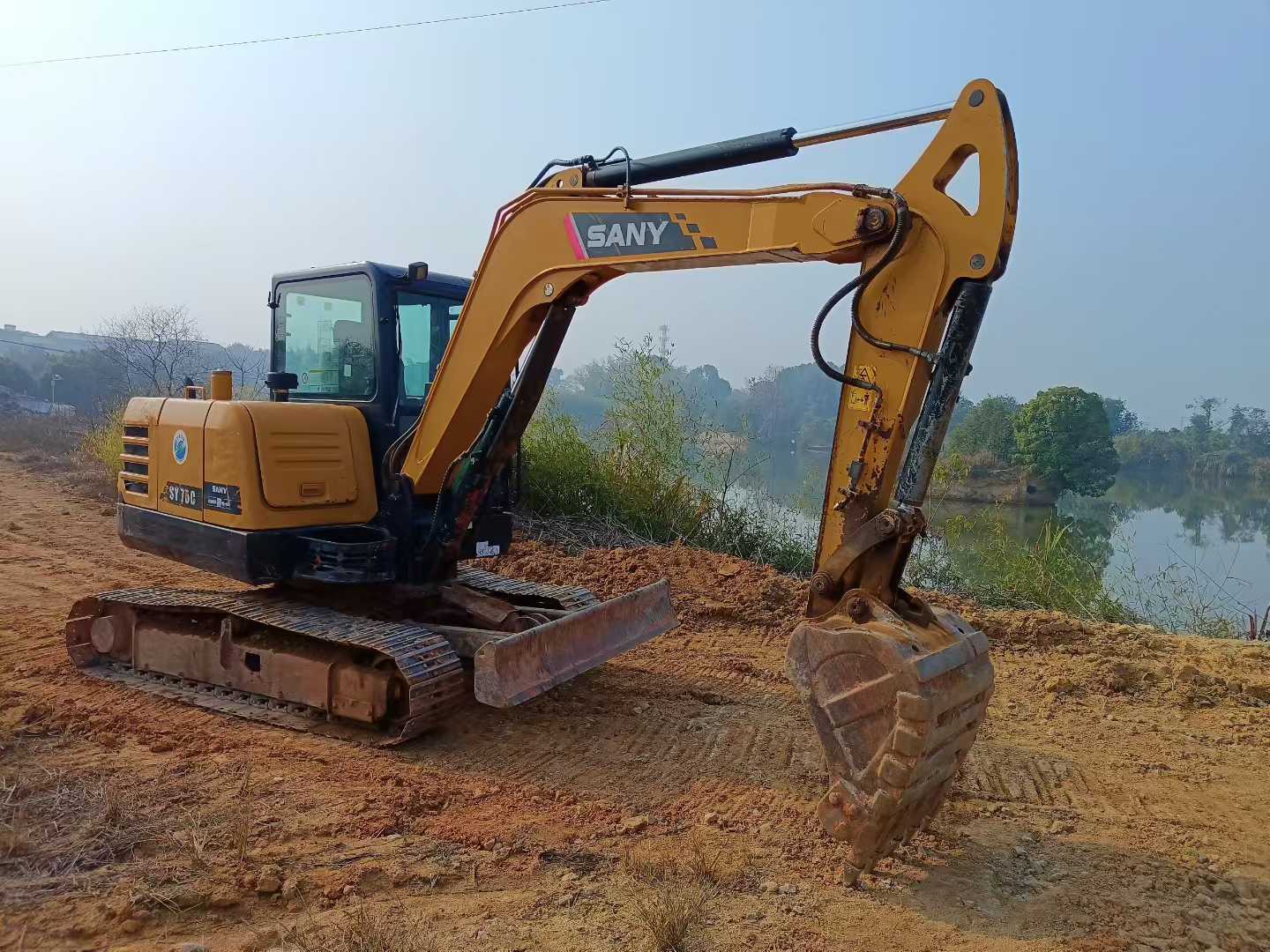 Buy Sany SY55 Used Excavator / 3 Used Sany SY55 Excavator 2020 Model / 3