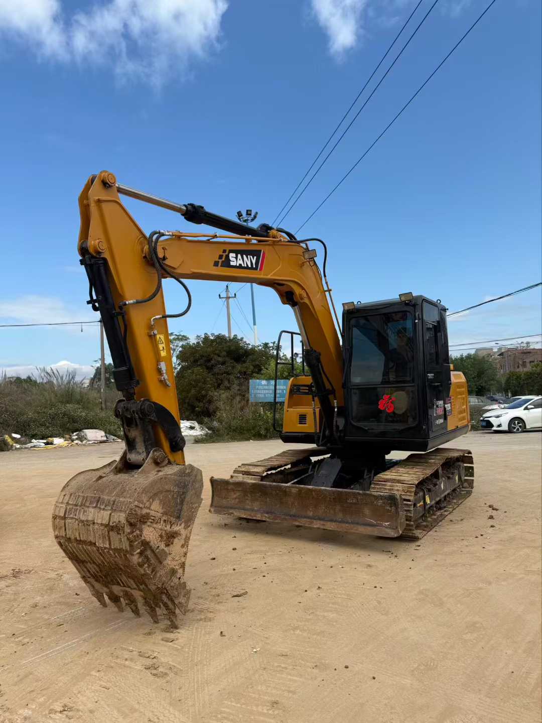 Buy Sany SY95C Used Excavator / 4 Used Sany SY95C Excavator 2016 Model / 4