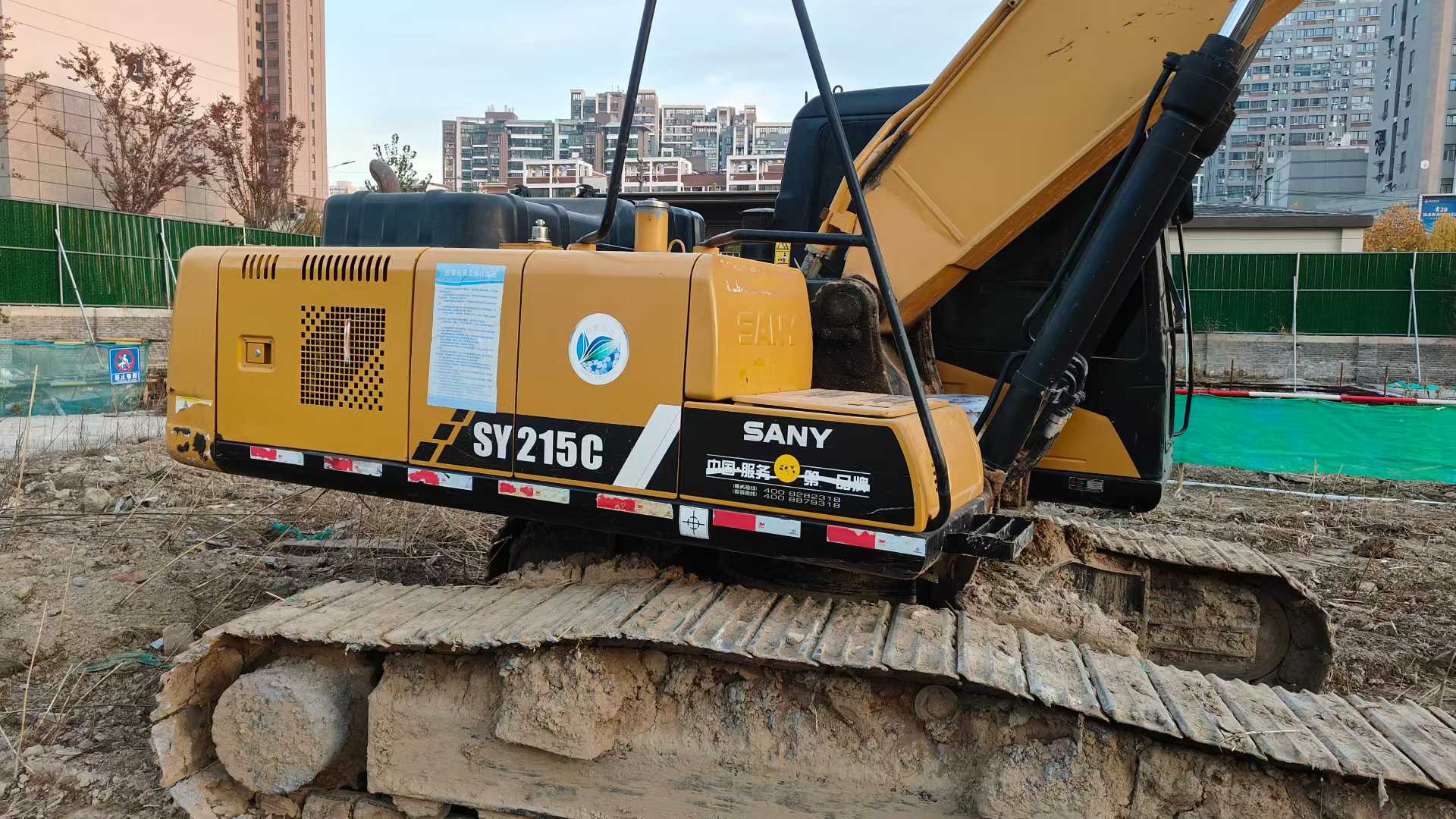 Used Sany SY215C-10 Excavator 2017 Model / 5
