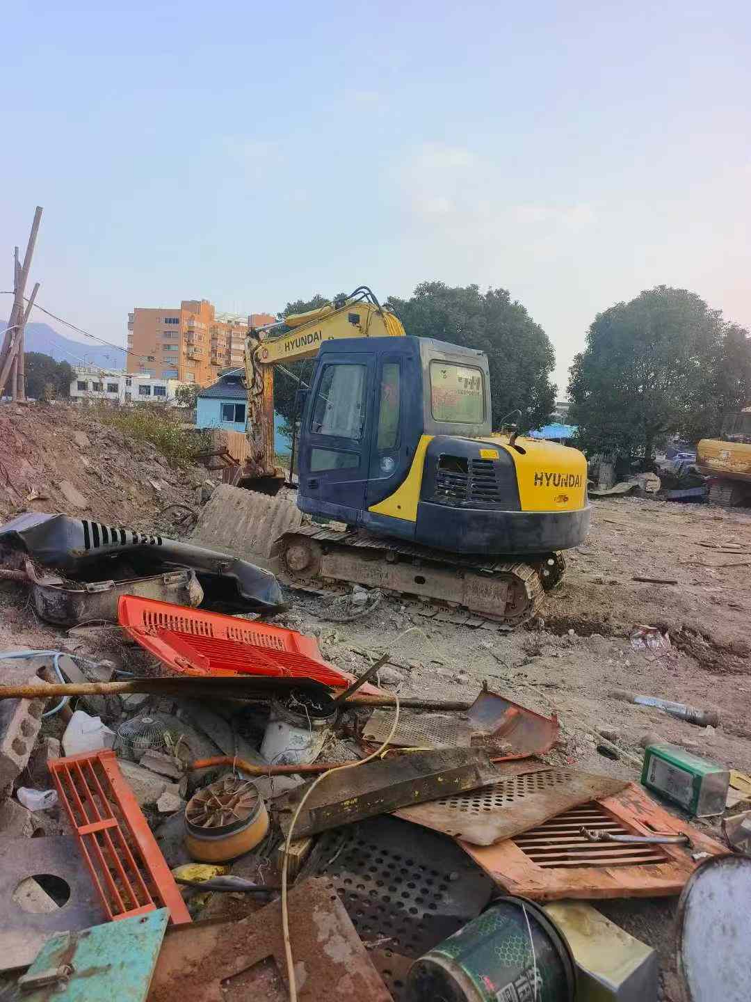 Used Hyundai R80-7 Excavator 2016 Model / 2