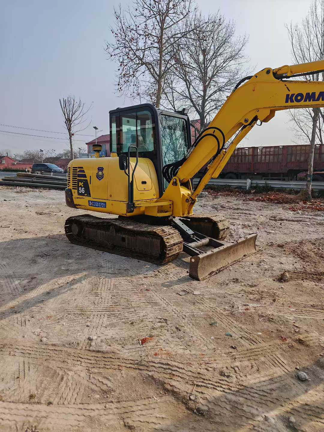 Used Komatsu PC56-7 Excavator 2019 Model / 4
