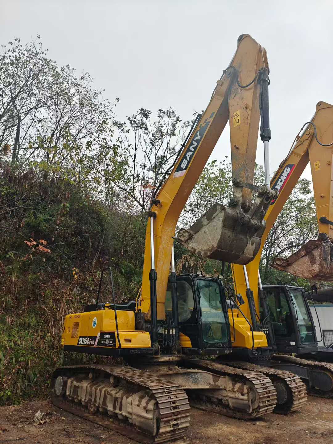 Used Sany SY215W Excavator 2020 Model