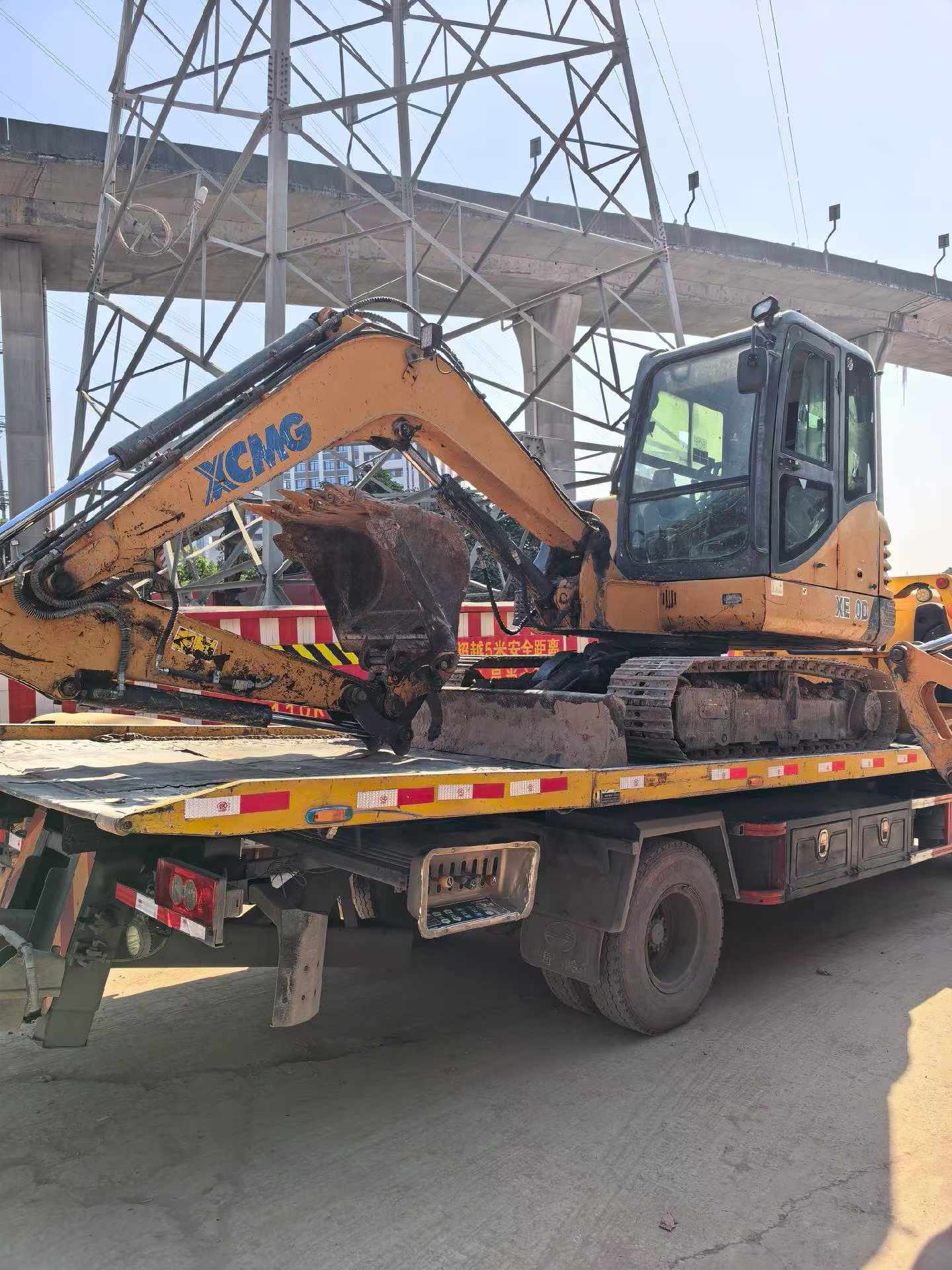 Used XCMG XE60D Excavator 2016 Model