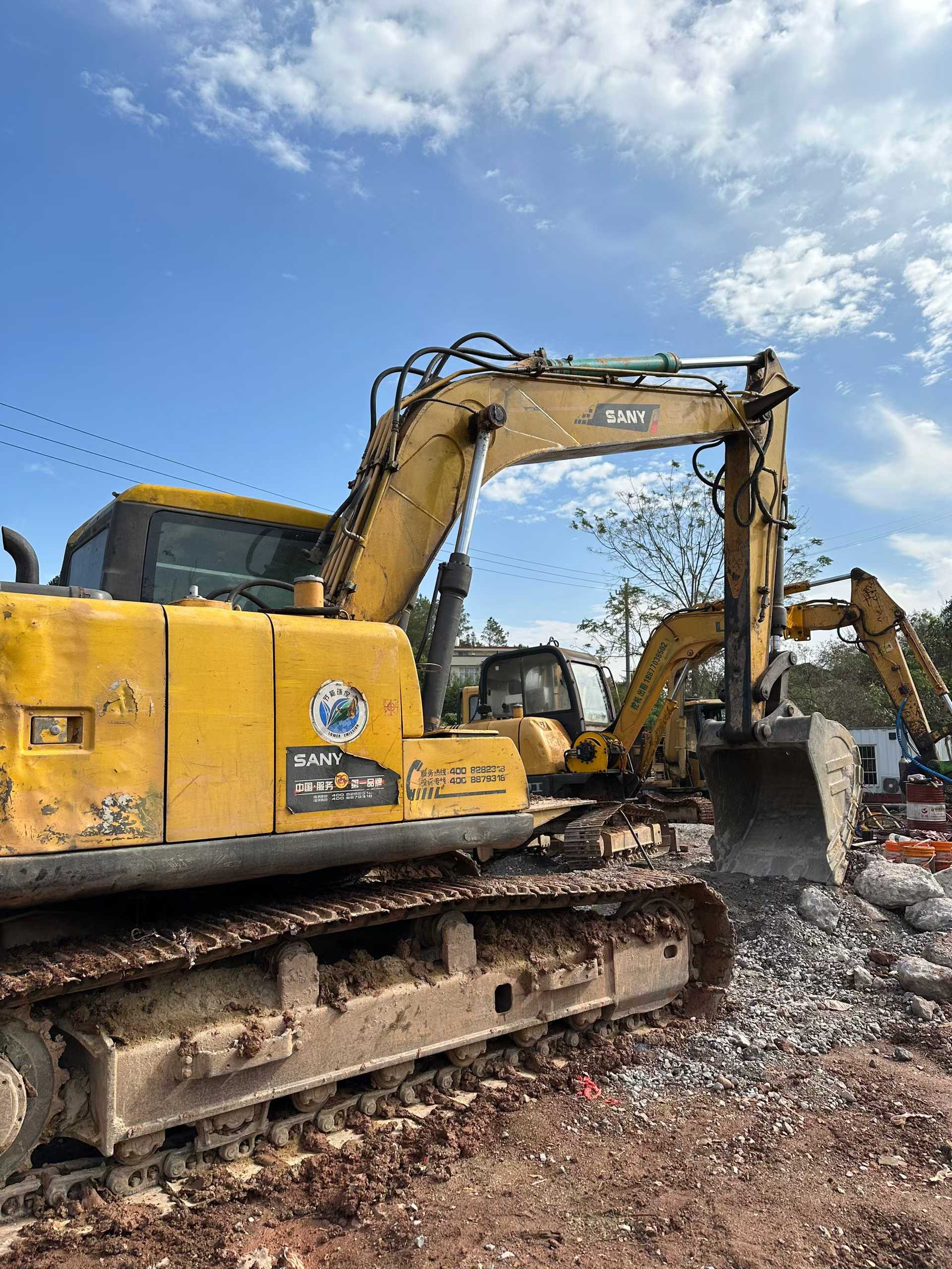 Used Sany SY135 Excavator 2013 Model