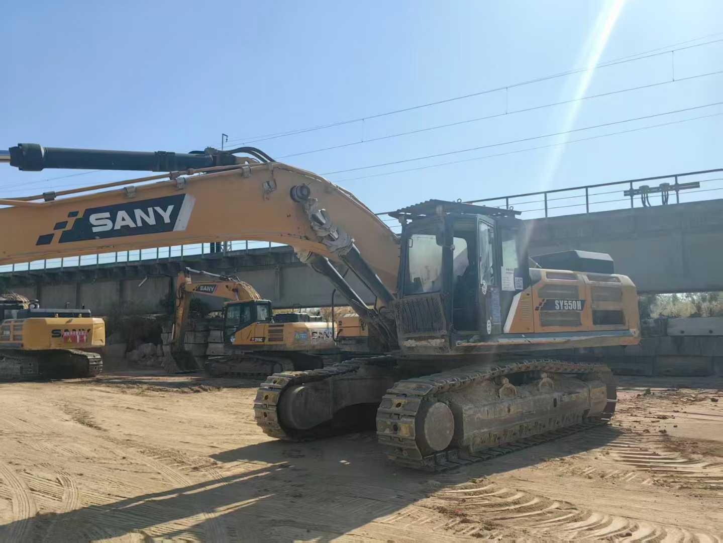 Used Sany SY55 Excavator 2016 Model