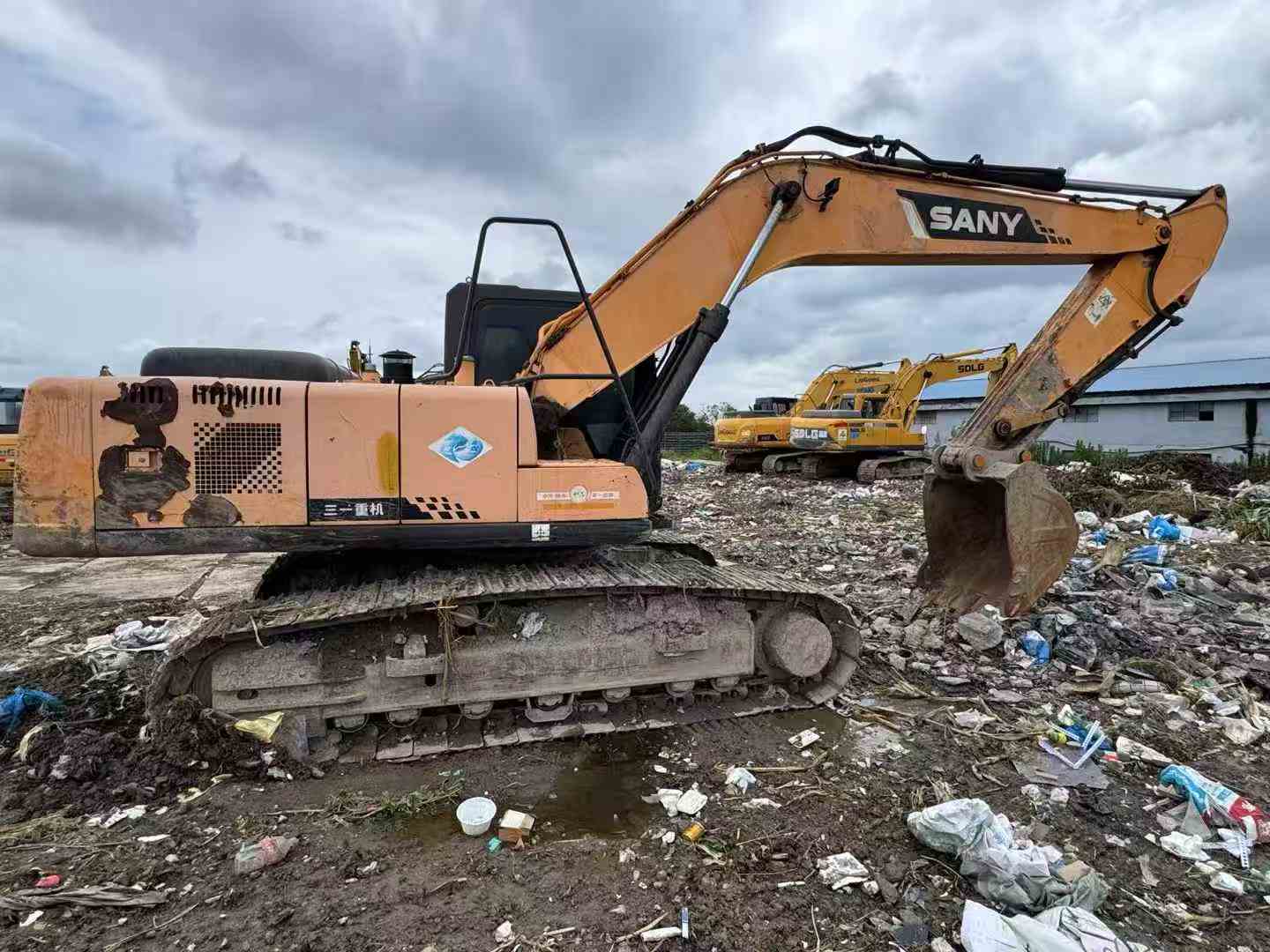 Used Sany SY195C Excavator 2016 Model / 2