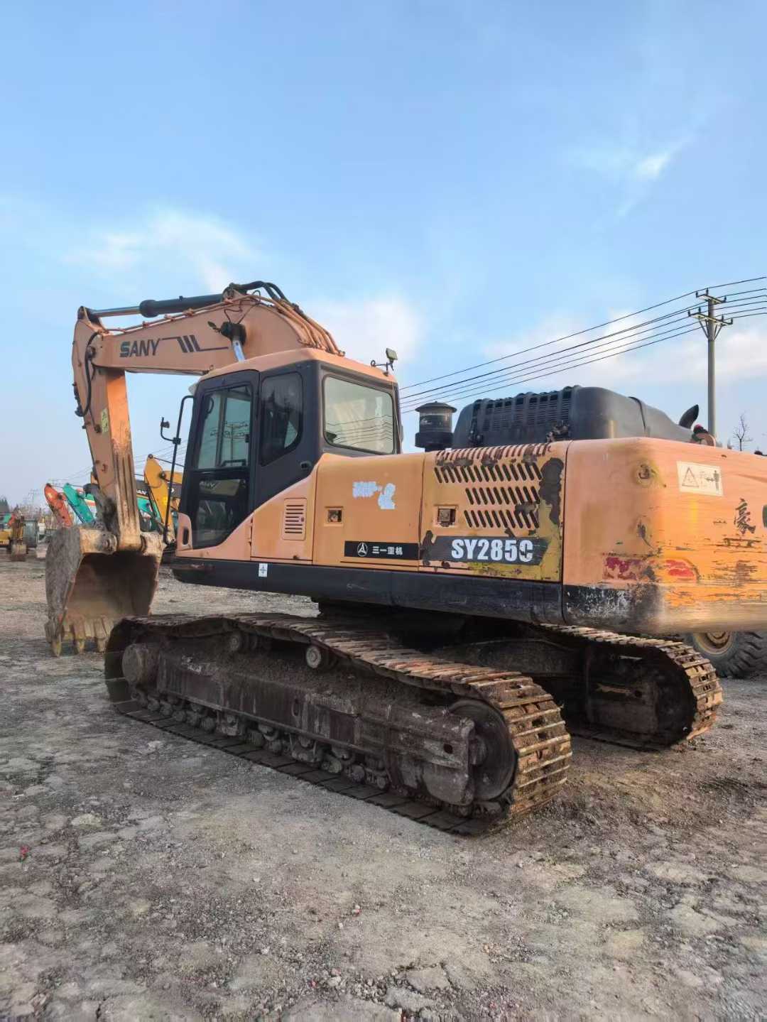 Used Sany SY85 Excavator 2016 Model / 3