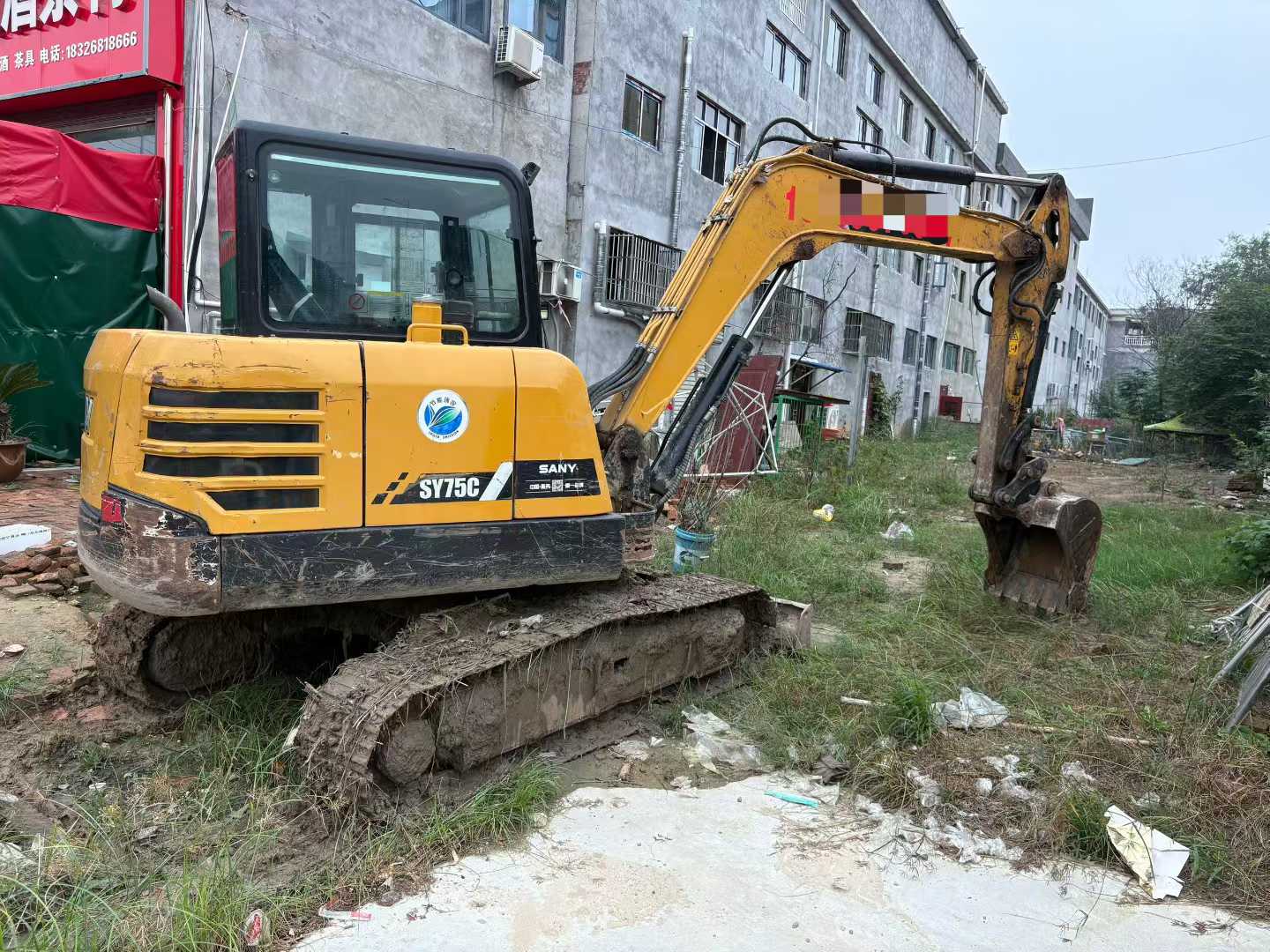 Used Sany SY55 Excavator 2020 Model / 3