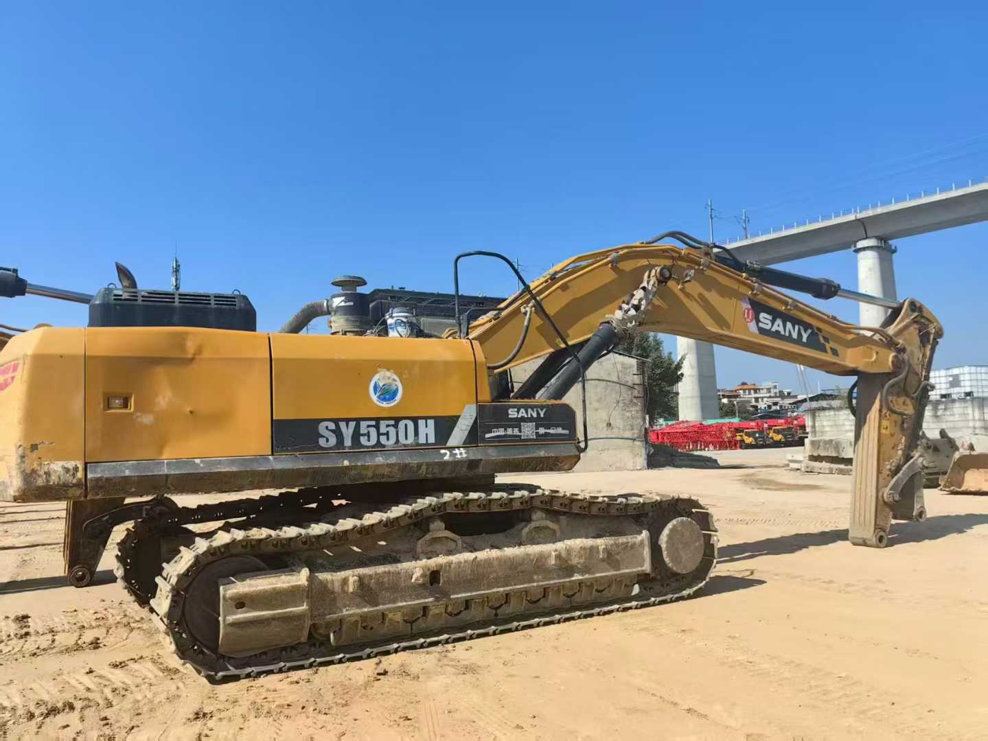 Used Sany SY55 Excavator 2016 Model / 2