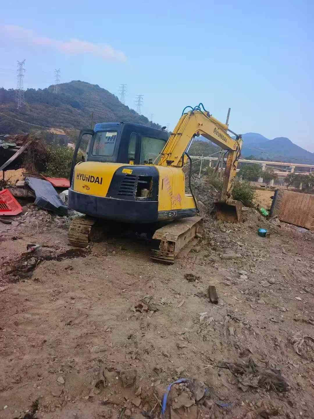 Used Hyundai R80-7 Excavator 2016 Model