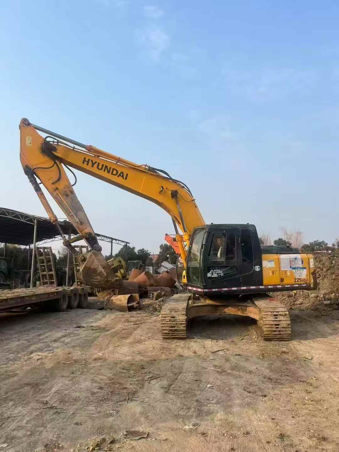 Used Hyundai R225-7 Excavator 2012 Model