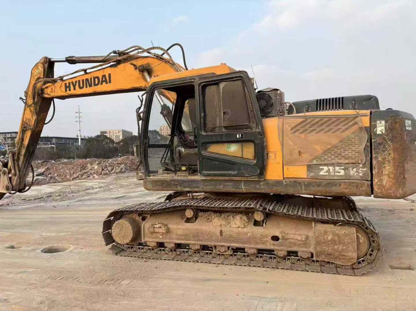 Buy Hyundai R215-7 Used Excavator / 2 Used Hyundai R215-7 Excavator 2018 Model / 2
