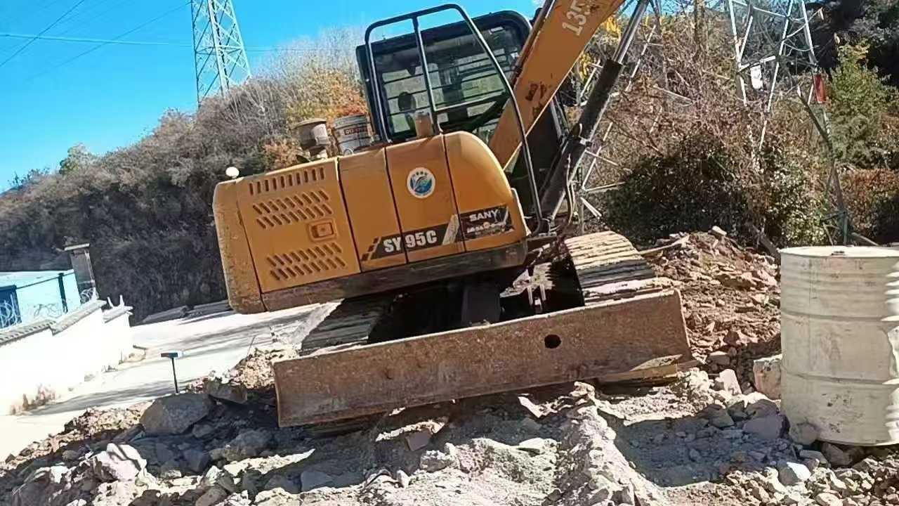 Buy Sany SY95C Used Excavator Used Sany SY95C Excavator 2017 Model