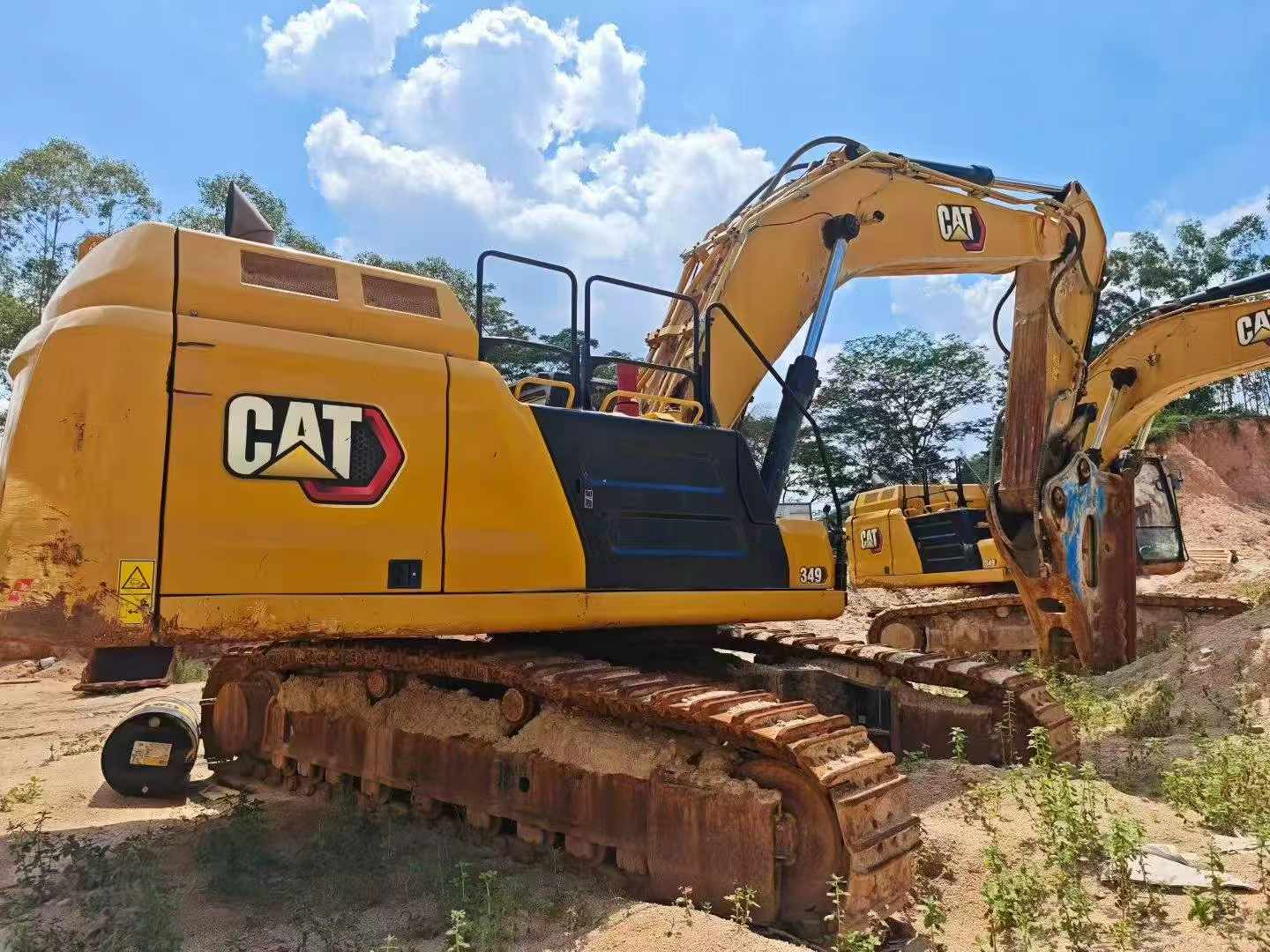 Used Caterpillar 349FL Excavator 2016 Model / 3