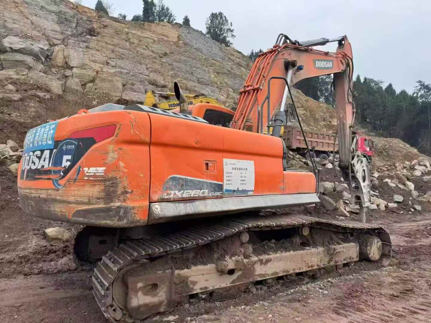 Used Doosan DX60 Excavator 2017 Model