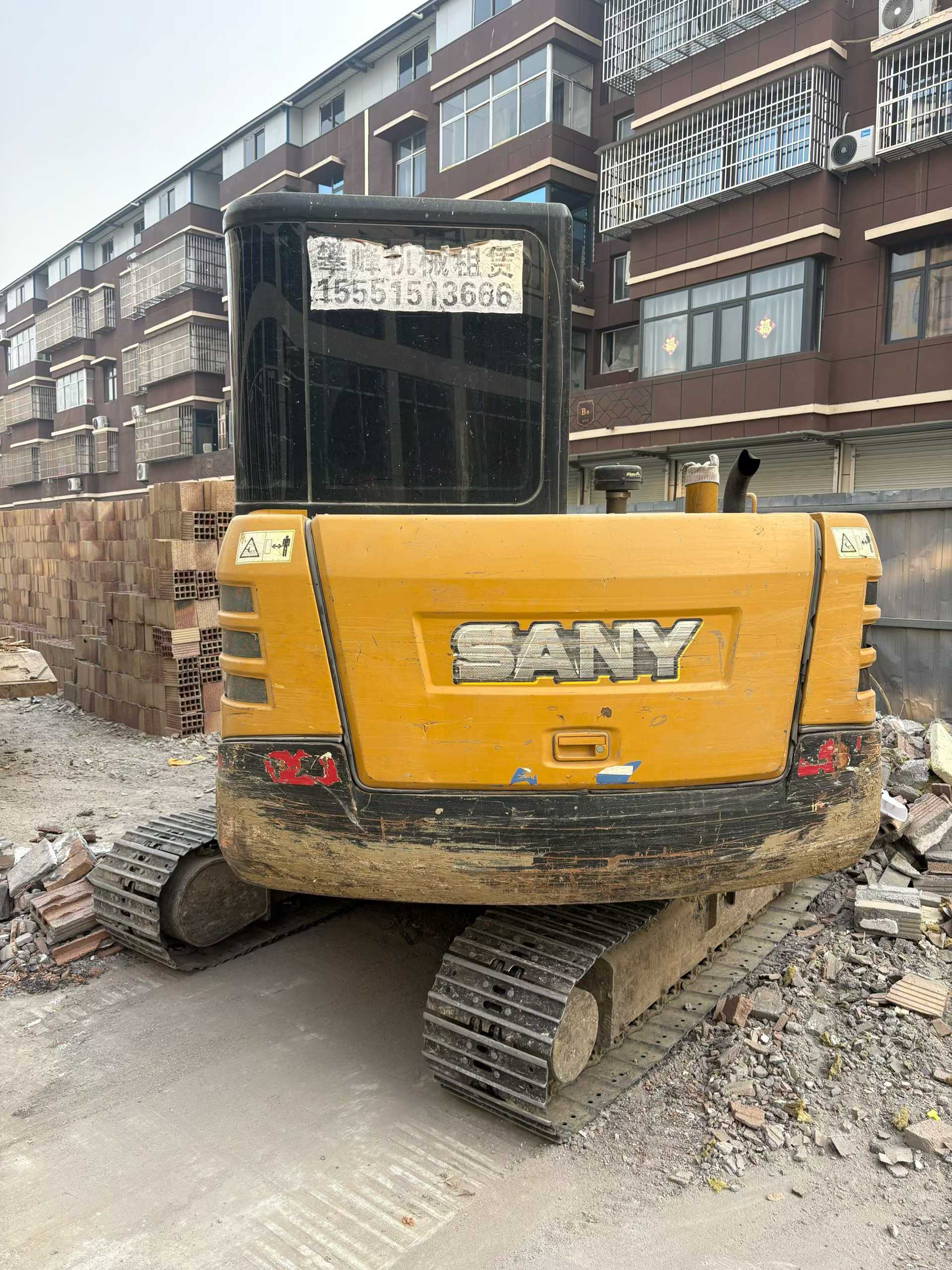 Used Sany SY55 Excavator 2016 Model / 2
