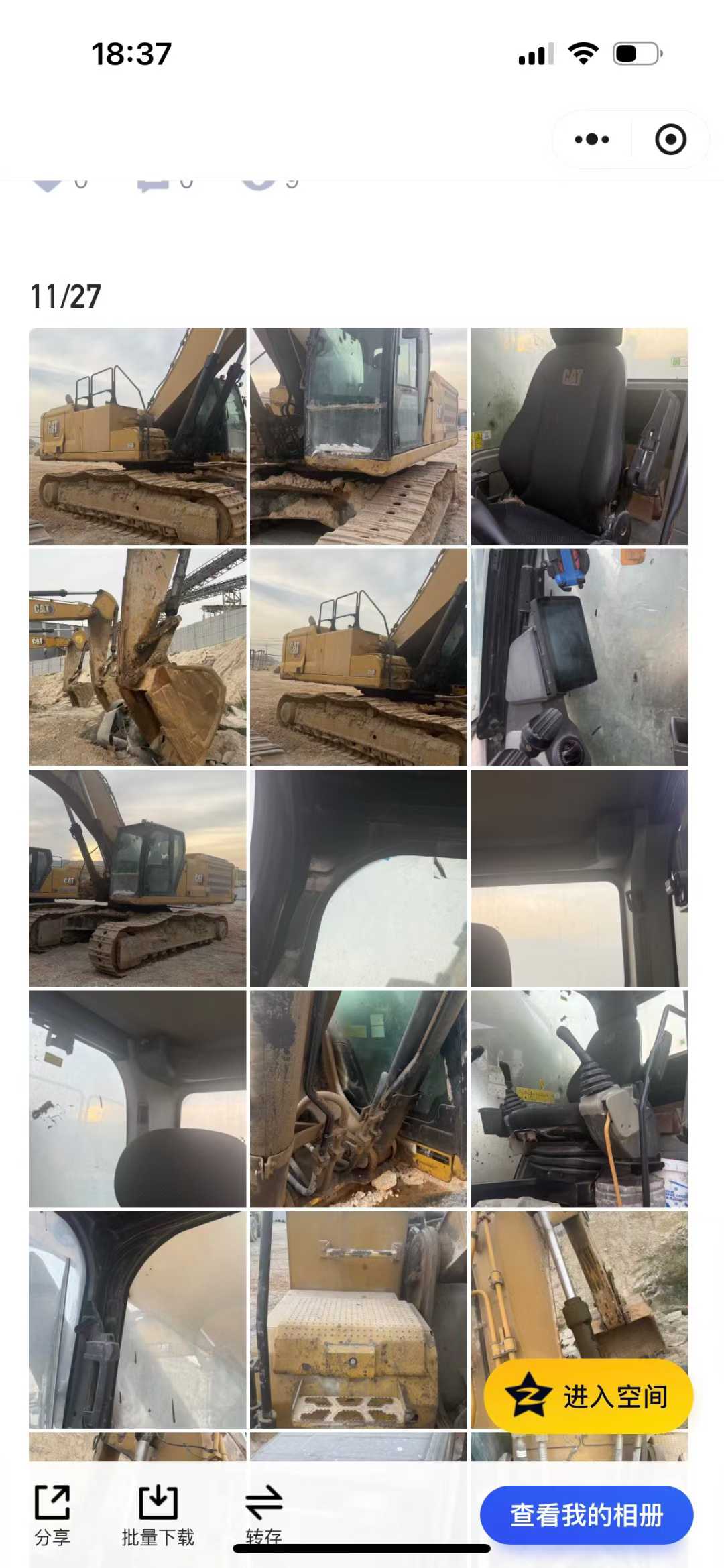 Buy Caterpillar CT20 Used Excavator / 3 Used Caterpillar CT20 Excavator 2021 Model / 3