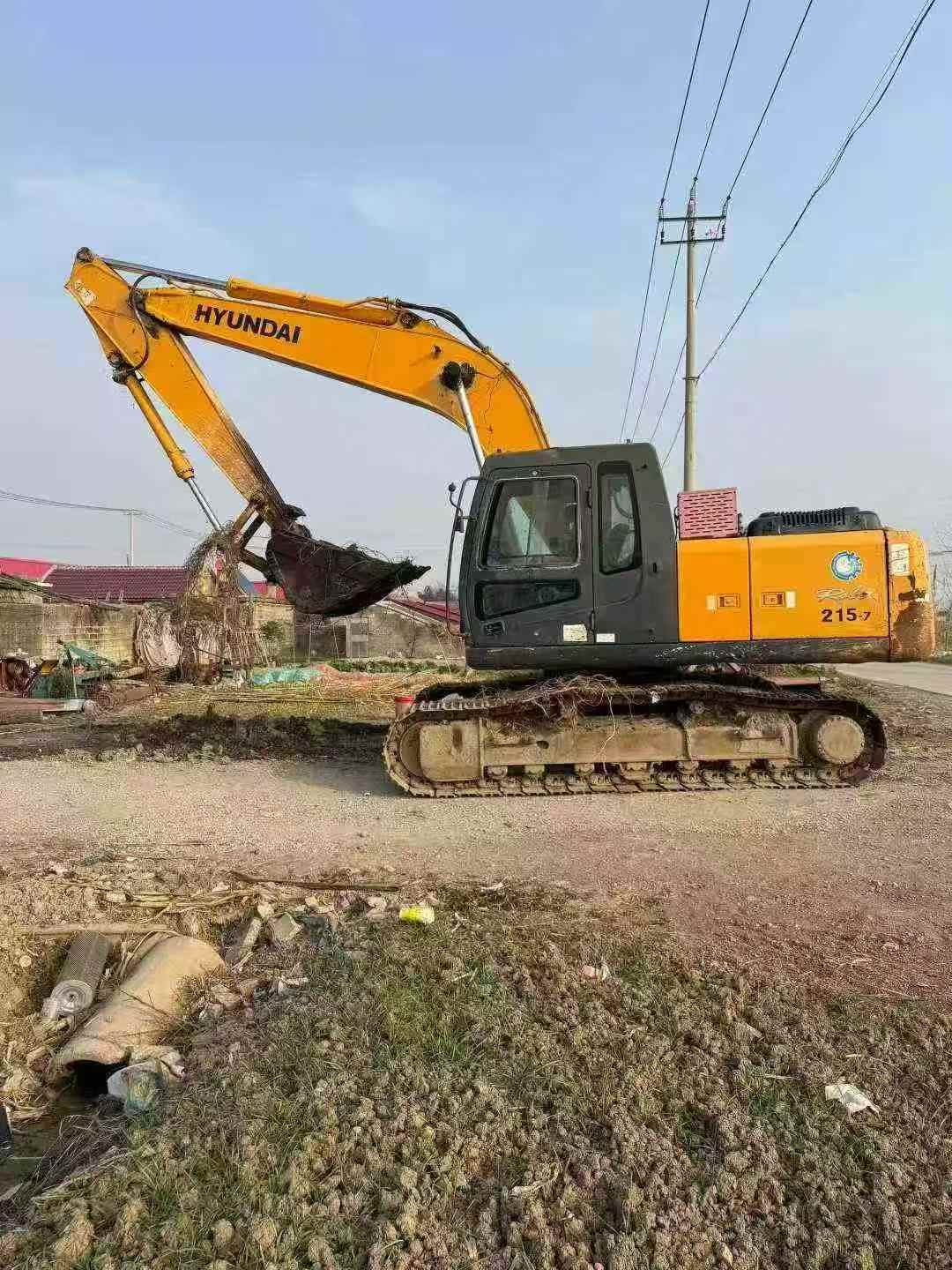 Used Hyundai R215-7 Excavator 2010 Model