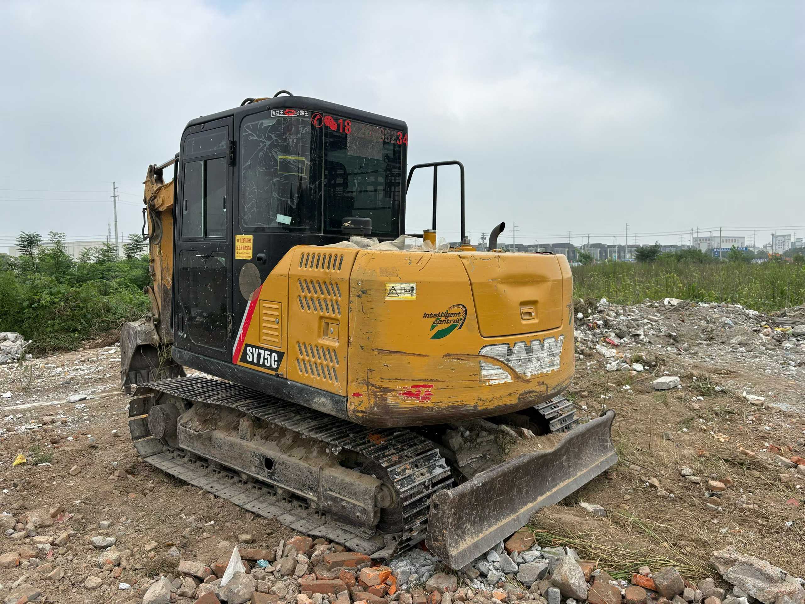 Used Sany SY75 Excavator 2020 Model / 2