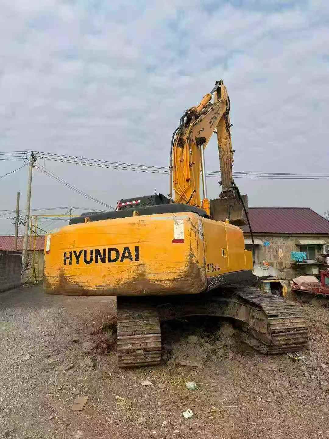 Used Hyundai R215-7 Excavator 2014 Model / 2