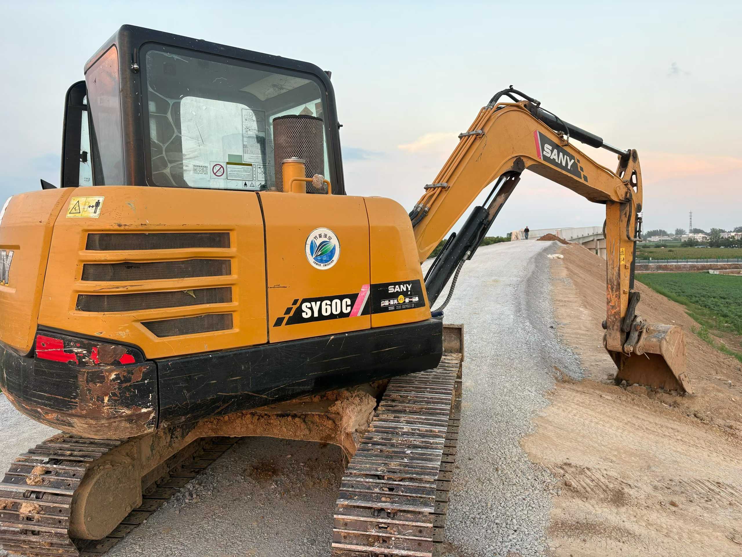 Buy Sany SY60 Used Excavator / 3 Used Sany SY60 Excavator 2020 Model / 3