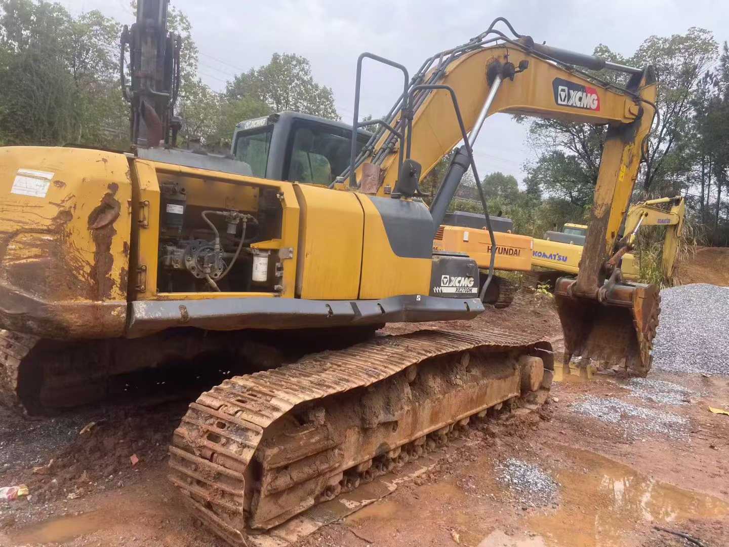 Used XCMG XE270GK Excavator 2016 Model / 3