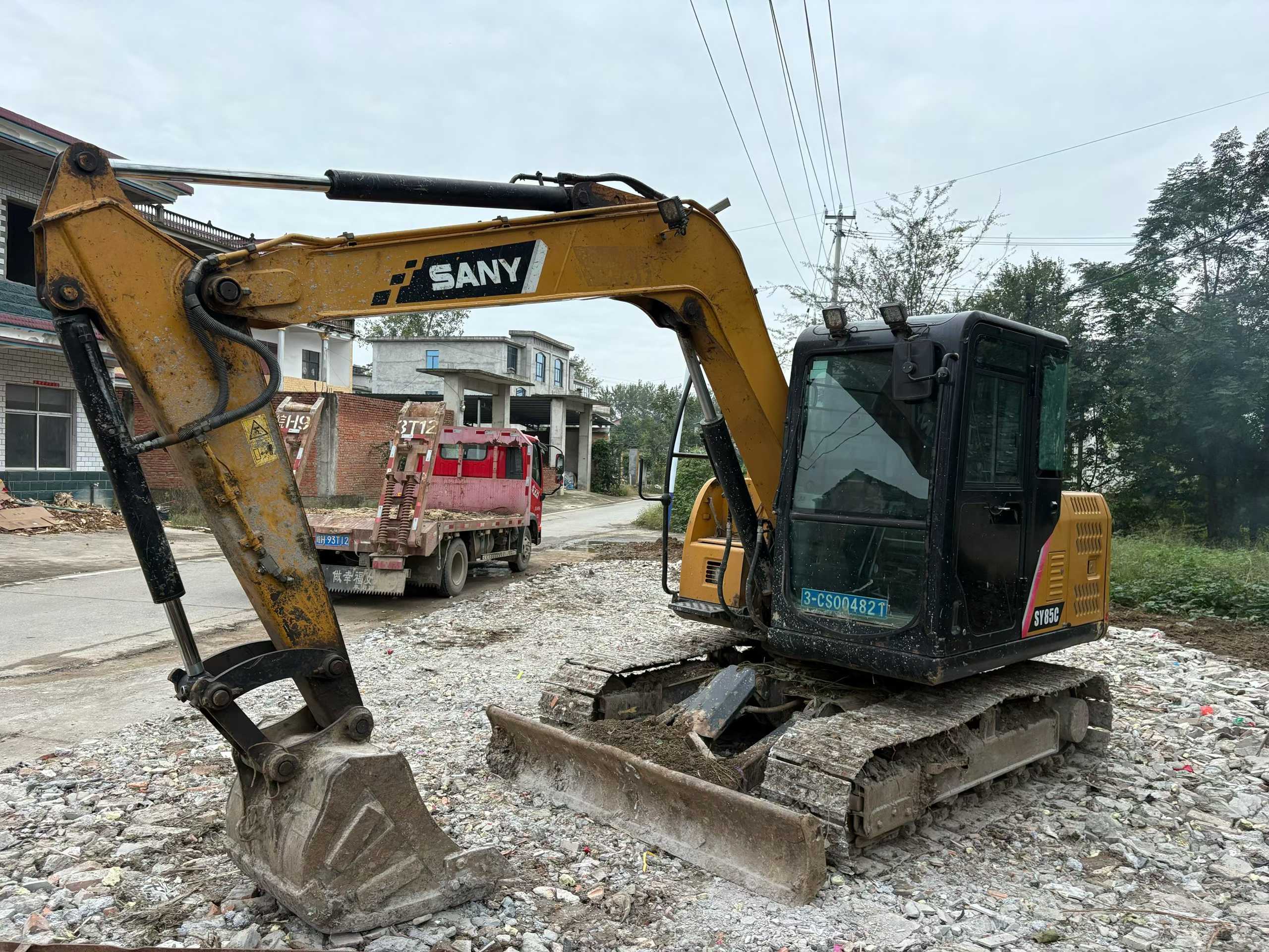 Used Sany SY75 Excavator 2019 Model / 4