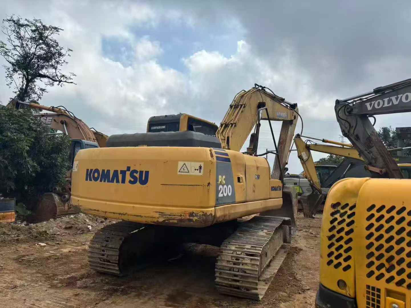 Used Komatsu PC200-8 Excavator 2016 Model / 2