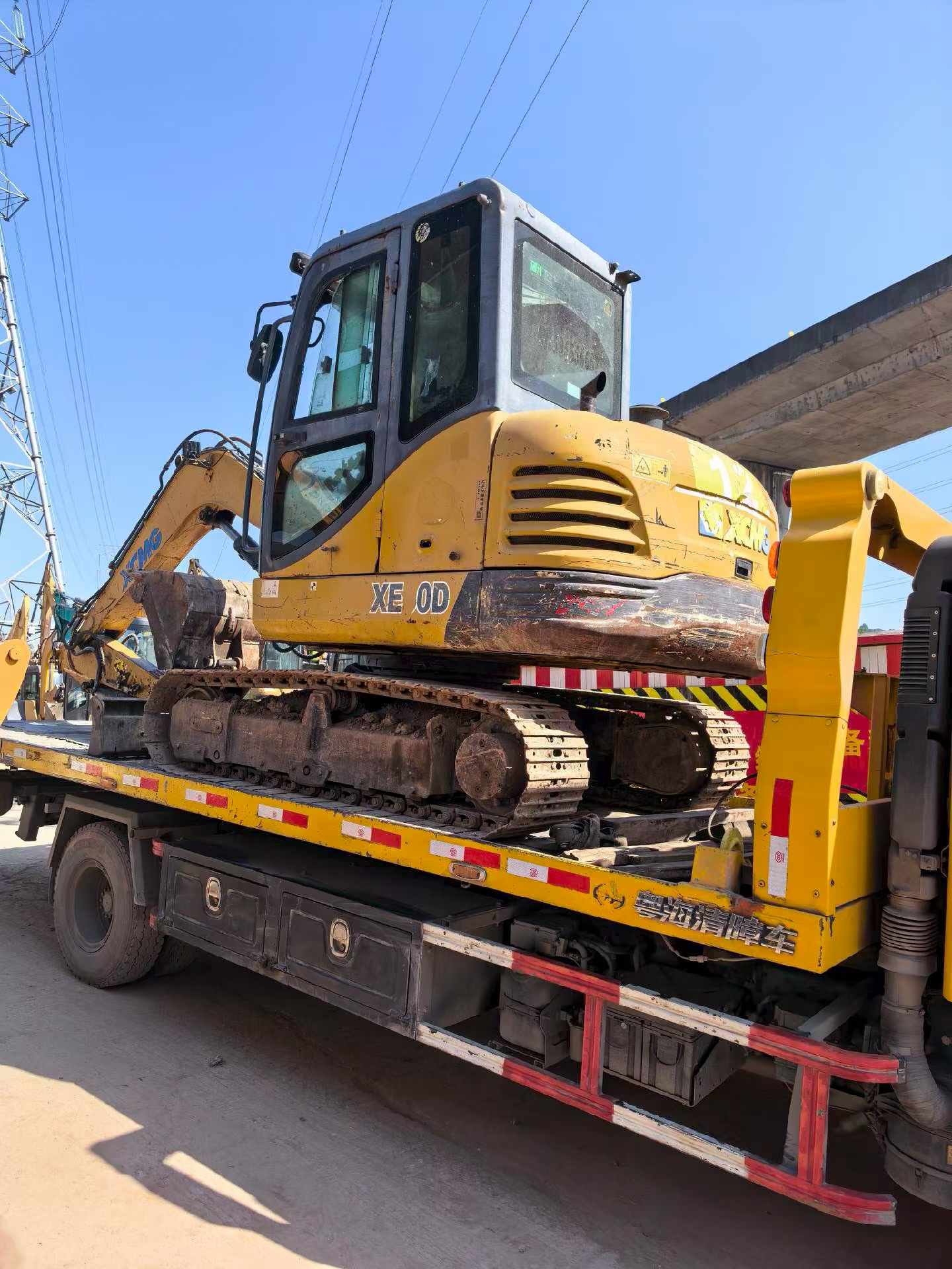 Used XCMG XE60D Excavator 2016 Model / 2