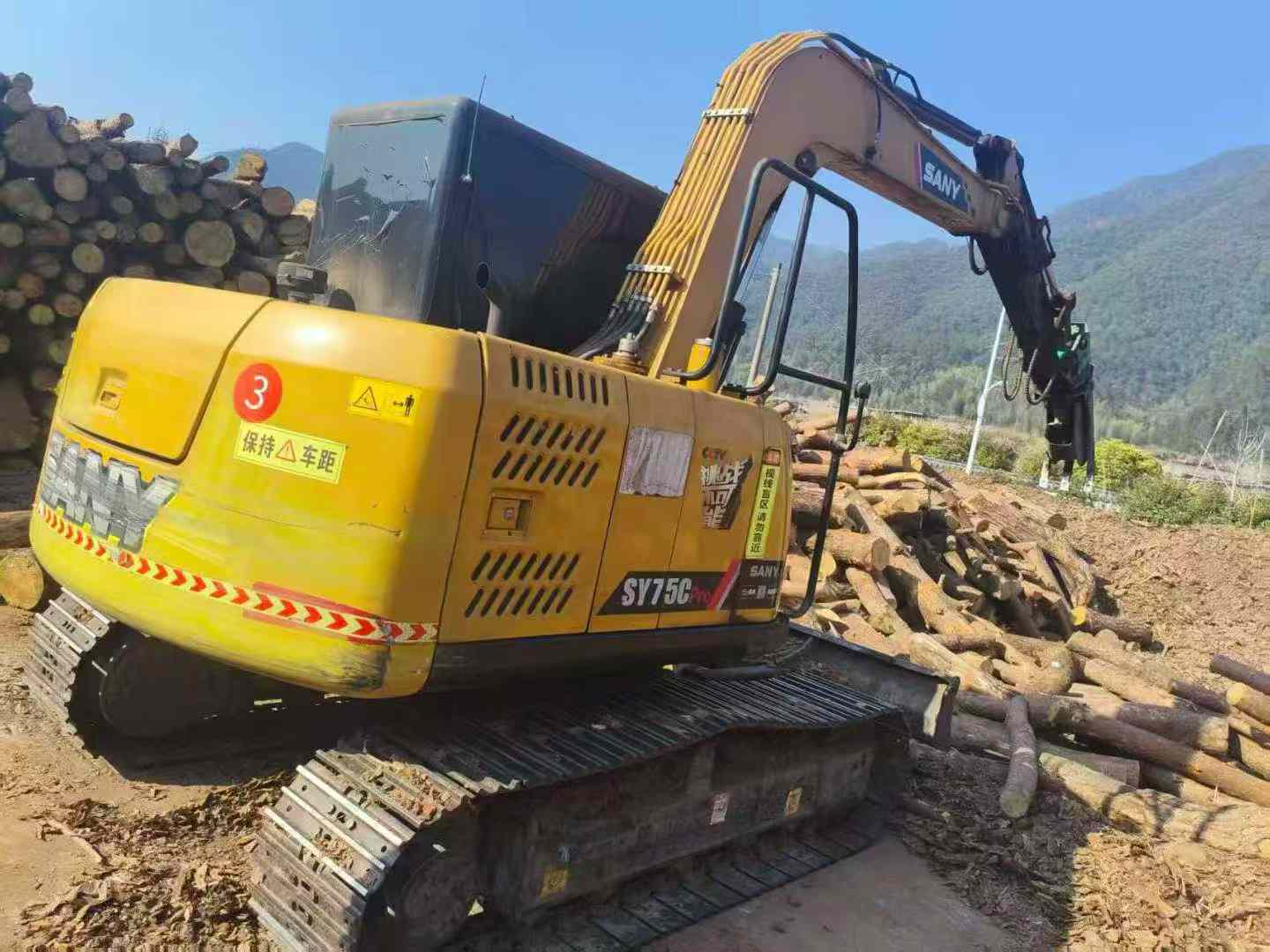 Used Sany SY75 Excavator 2022 Model / 3