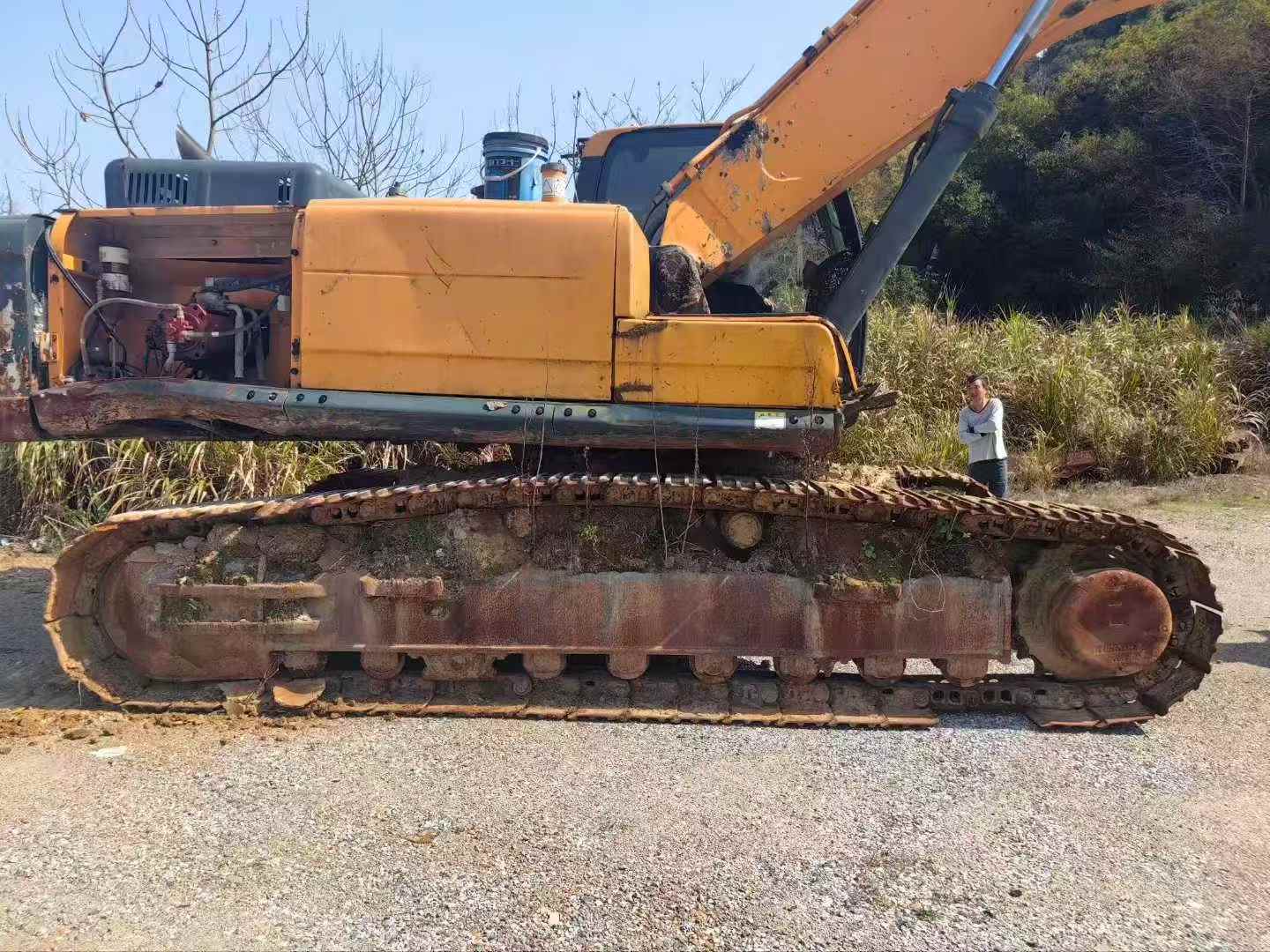 Used Hyundai HL980 Excavator 2018 Model / 4